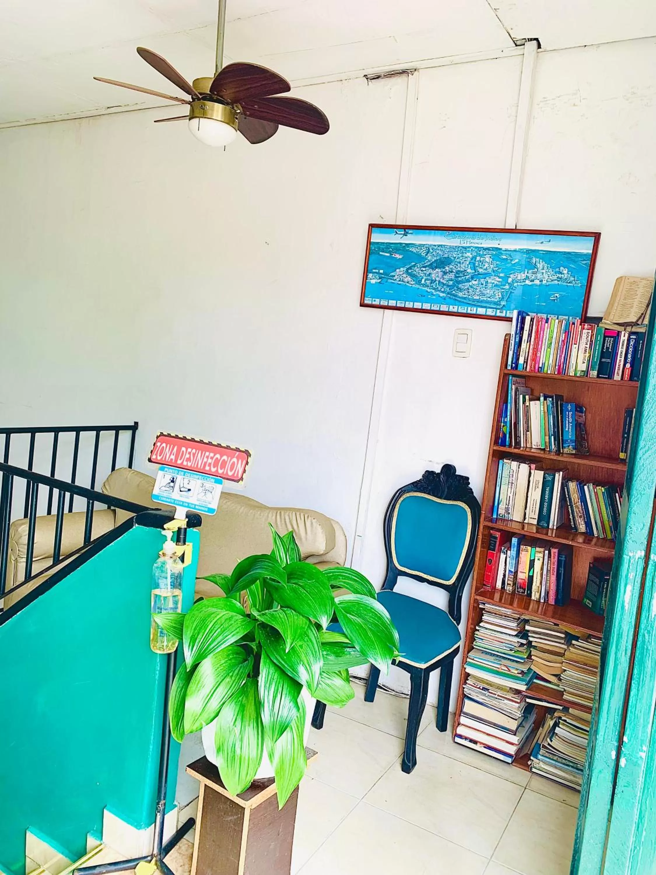 Seating area in Hotel La Española