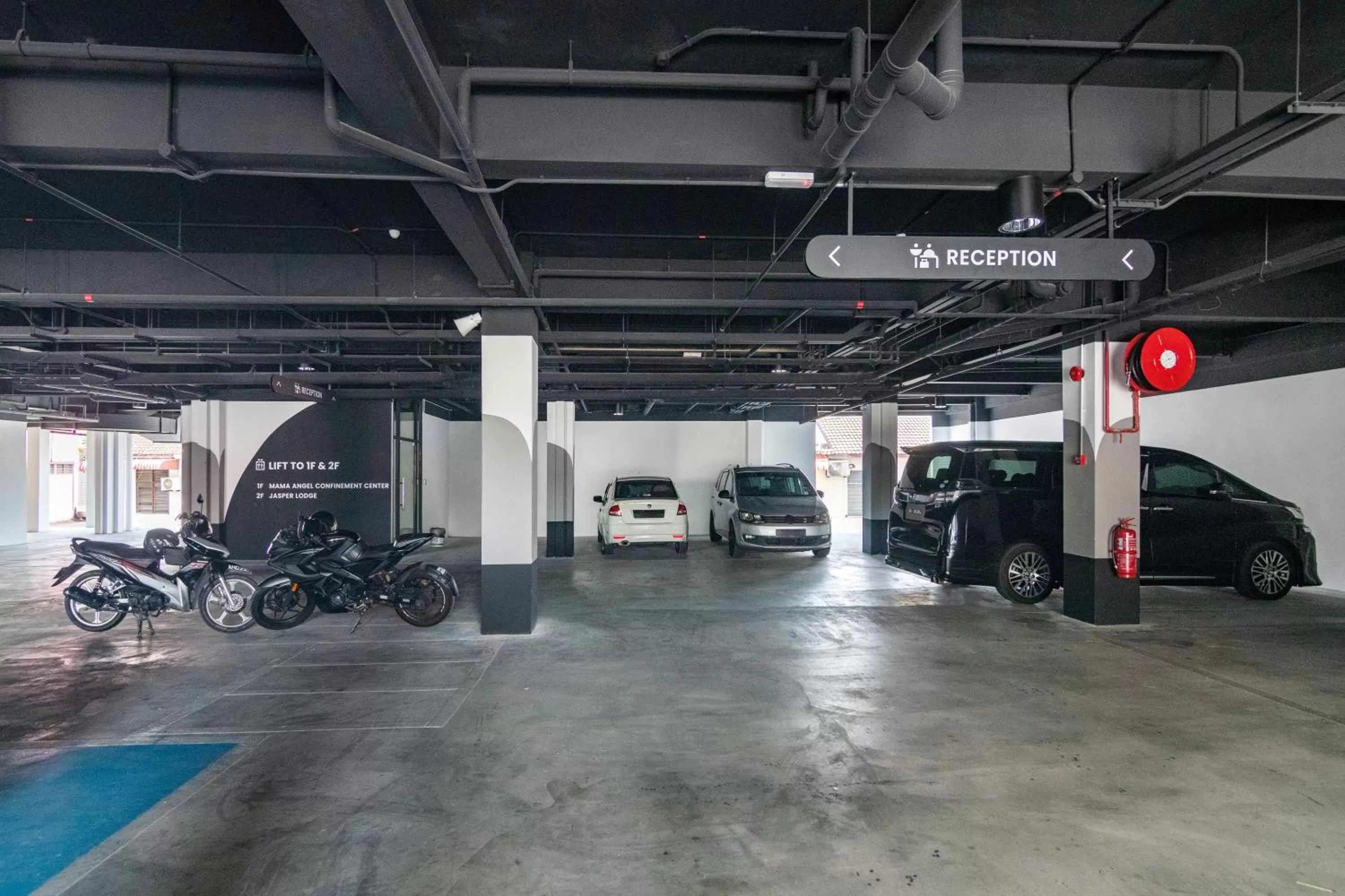 Parking in Bagan Suite