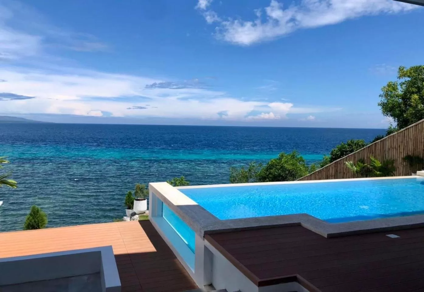 Pool view in Epic Suites Bohol ADULTS ONLY
