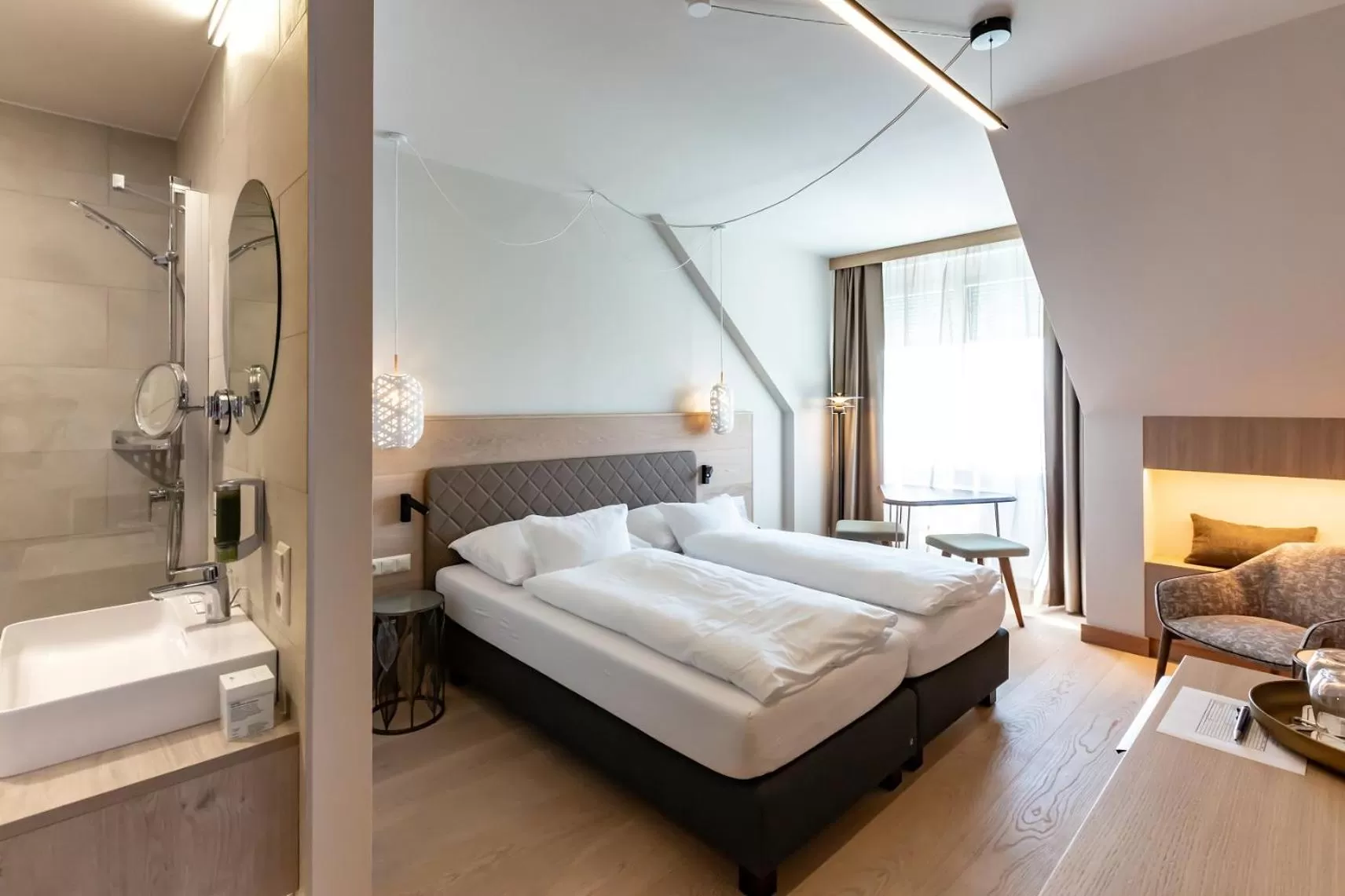 Bed in Hotel Nationalpark