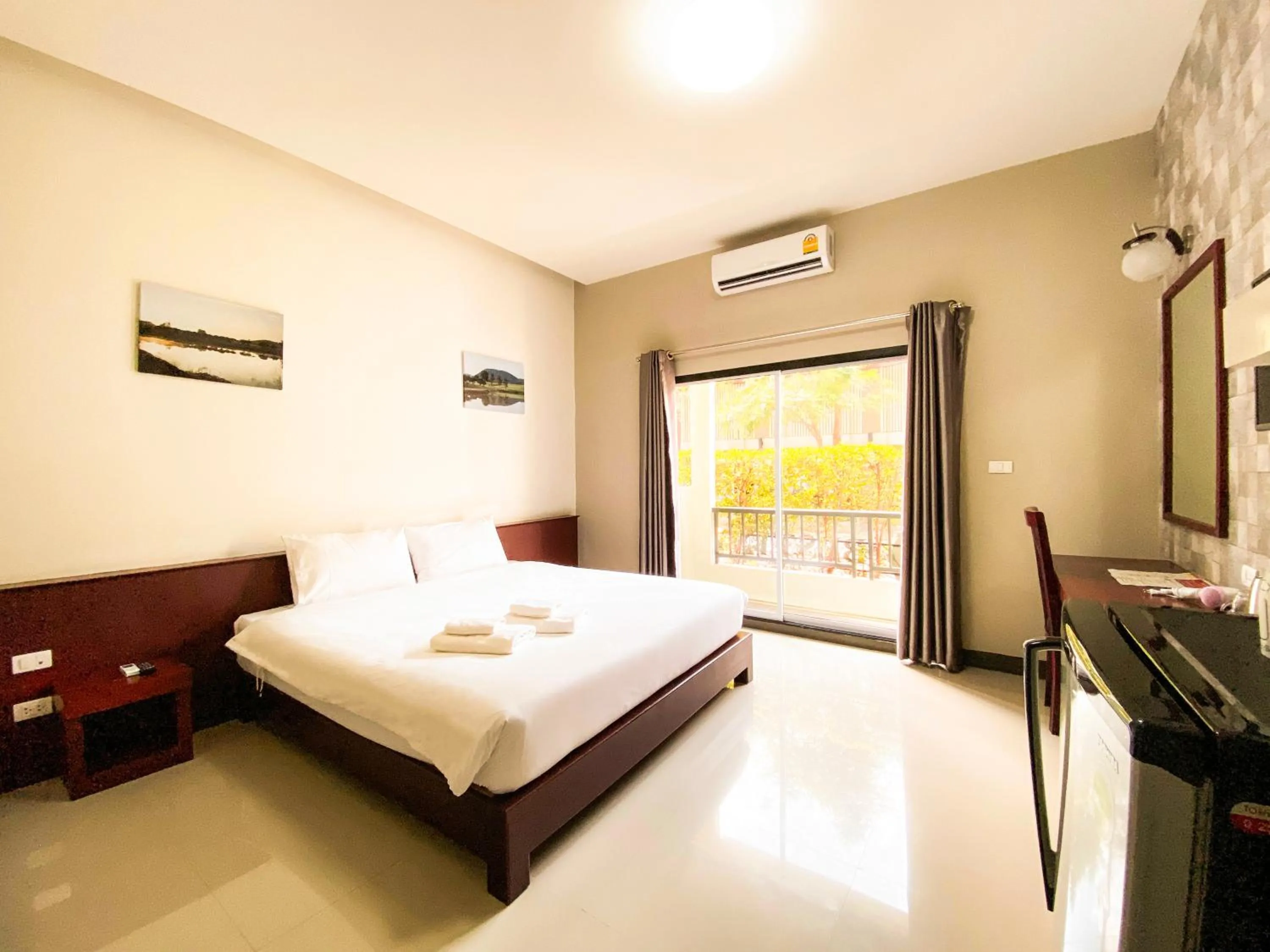 Bed in Bestiny Hotel & Restaurant Phetchabun