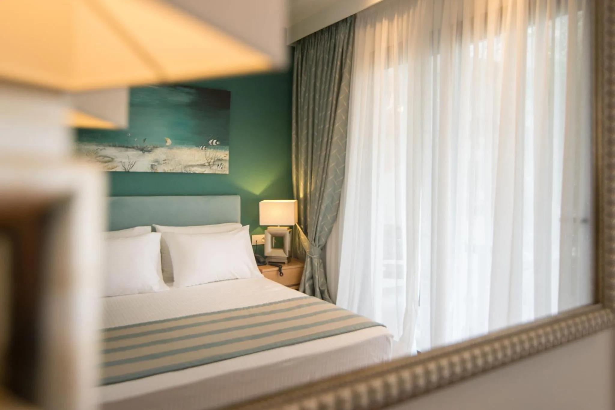 Bedroom in Flegra Palace