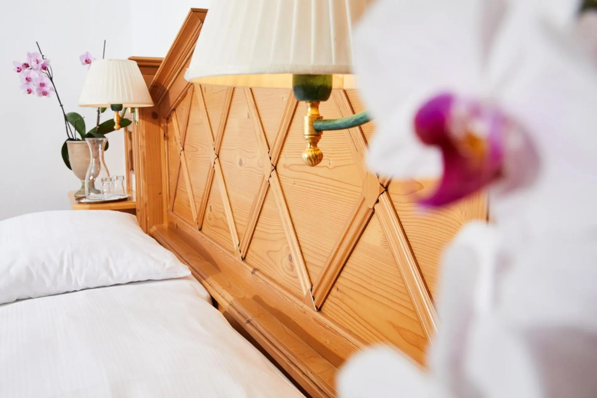 Bed in Luxury All Inclusive Resort Schwarzbrunn 4 Sterne Superior