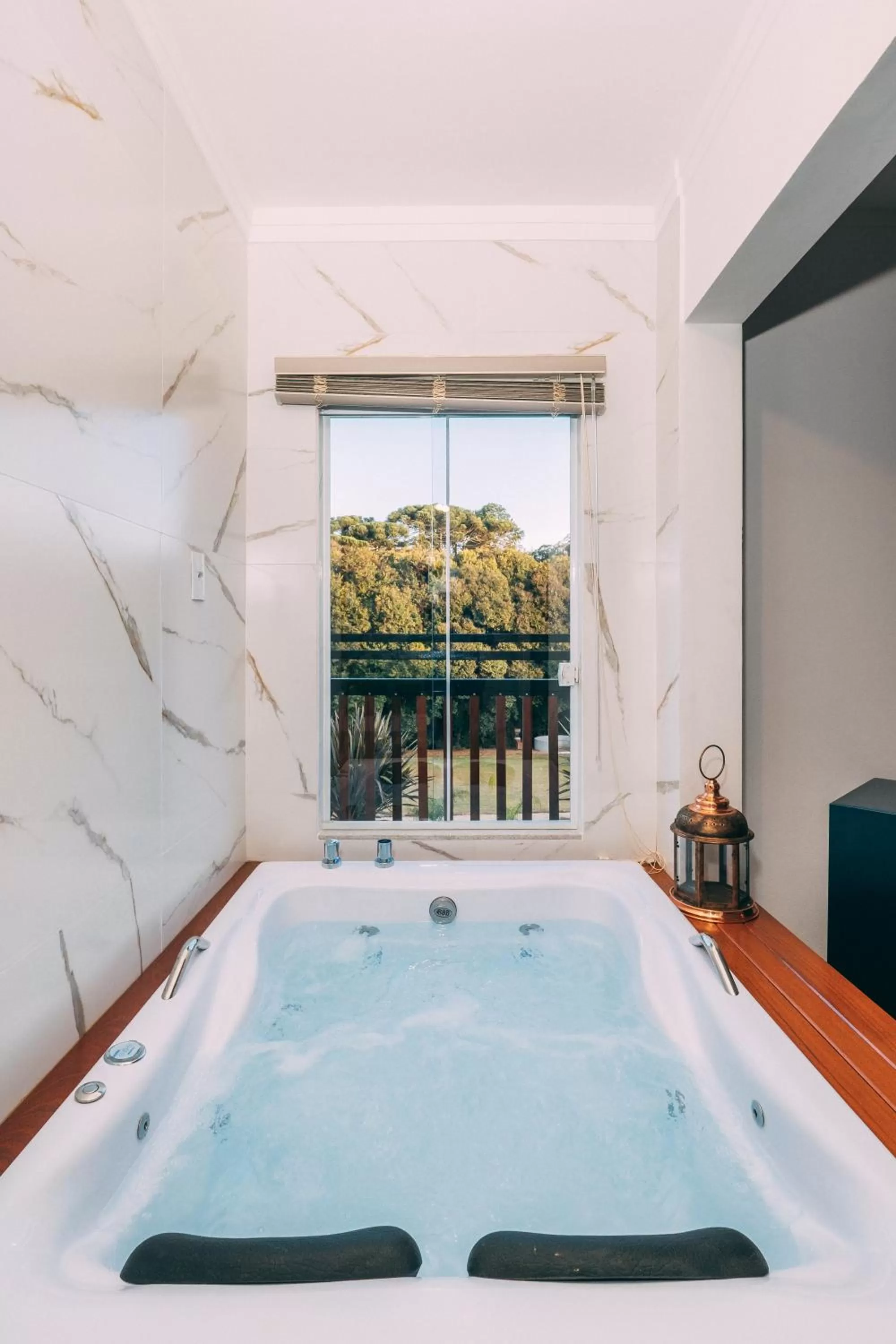 Hot Tub in Pousada Trem Chic