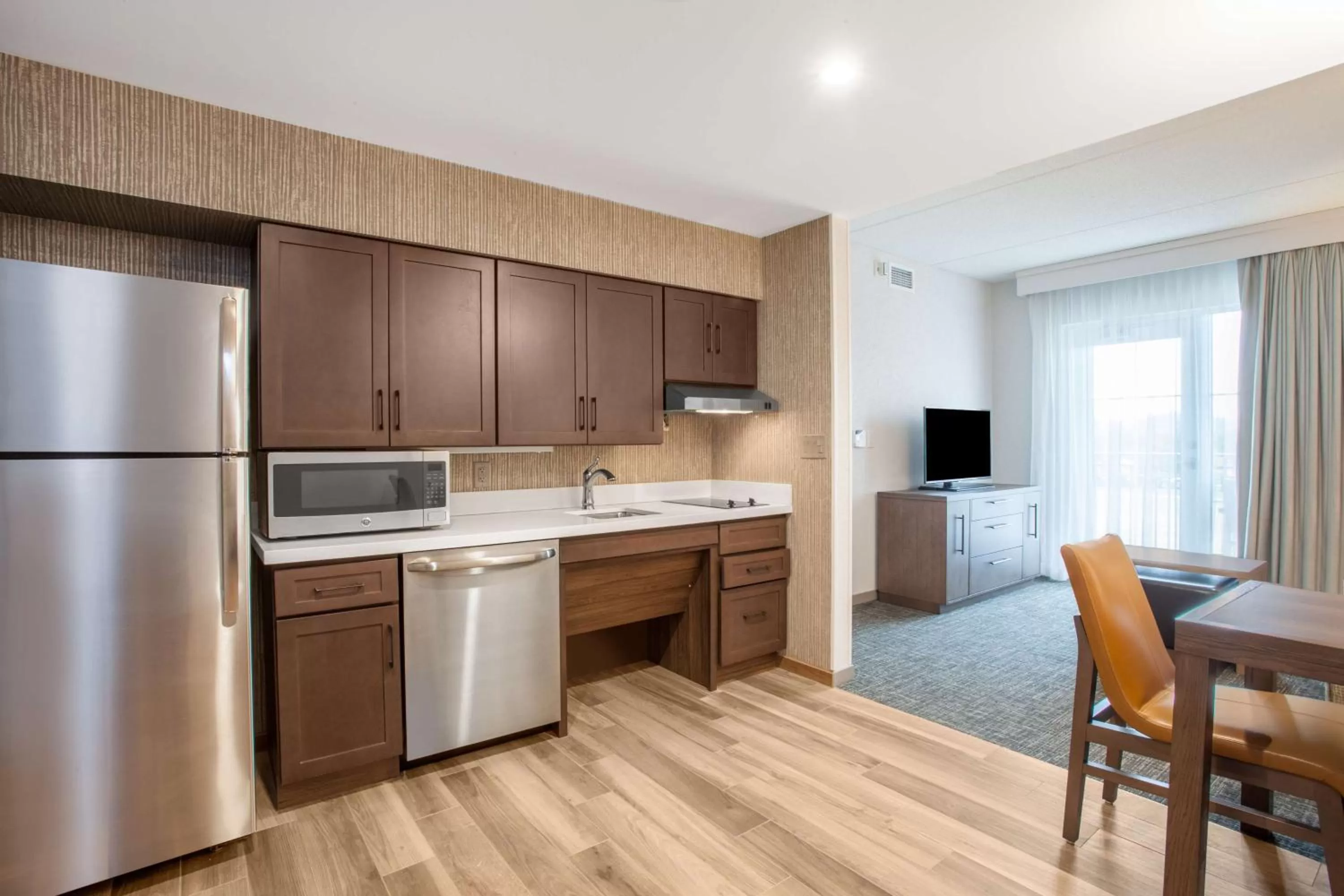 Kitchen or kitchenette in Homewood Suites By Hilton Saratoga Springs