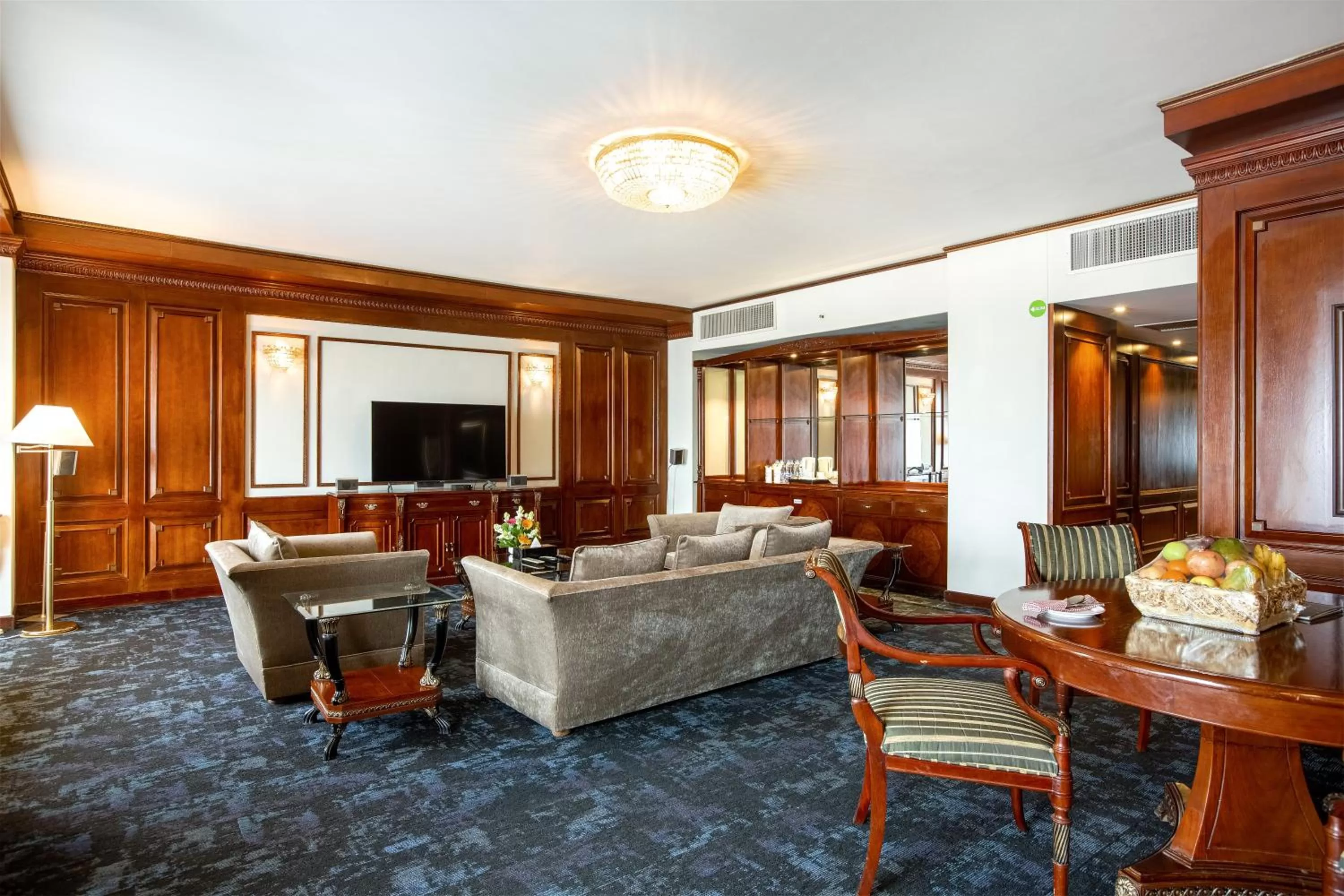 Seating area in Hotel Sarina