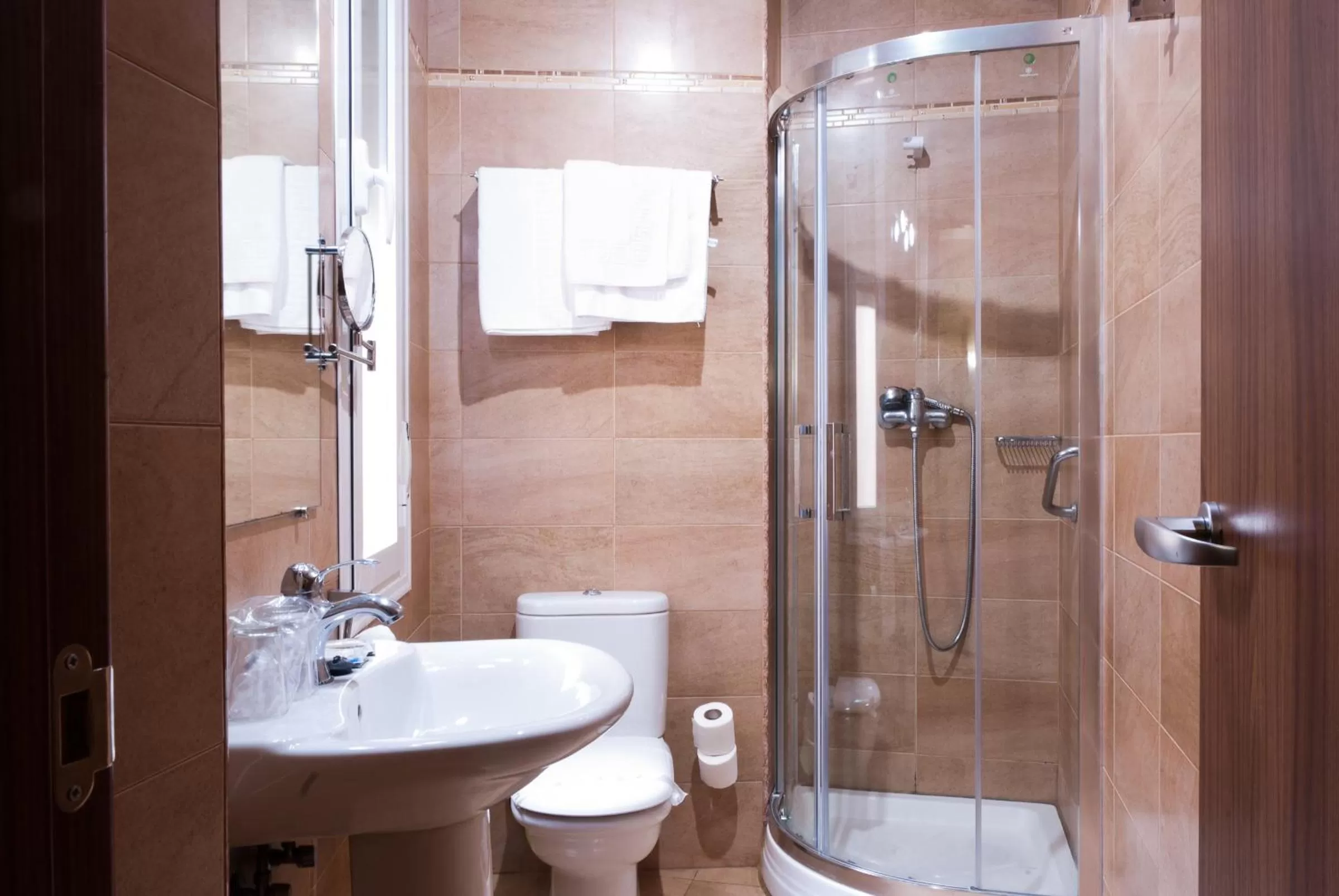 Bathroom in Hotel Hidalgo Quijada