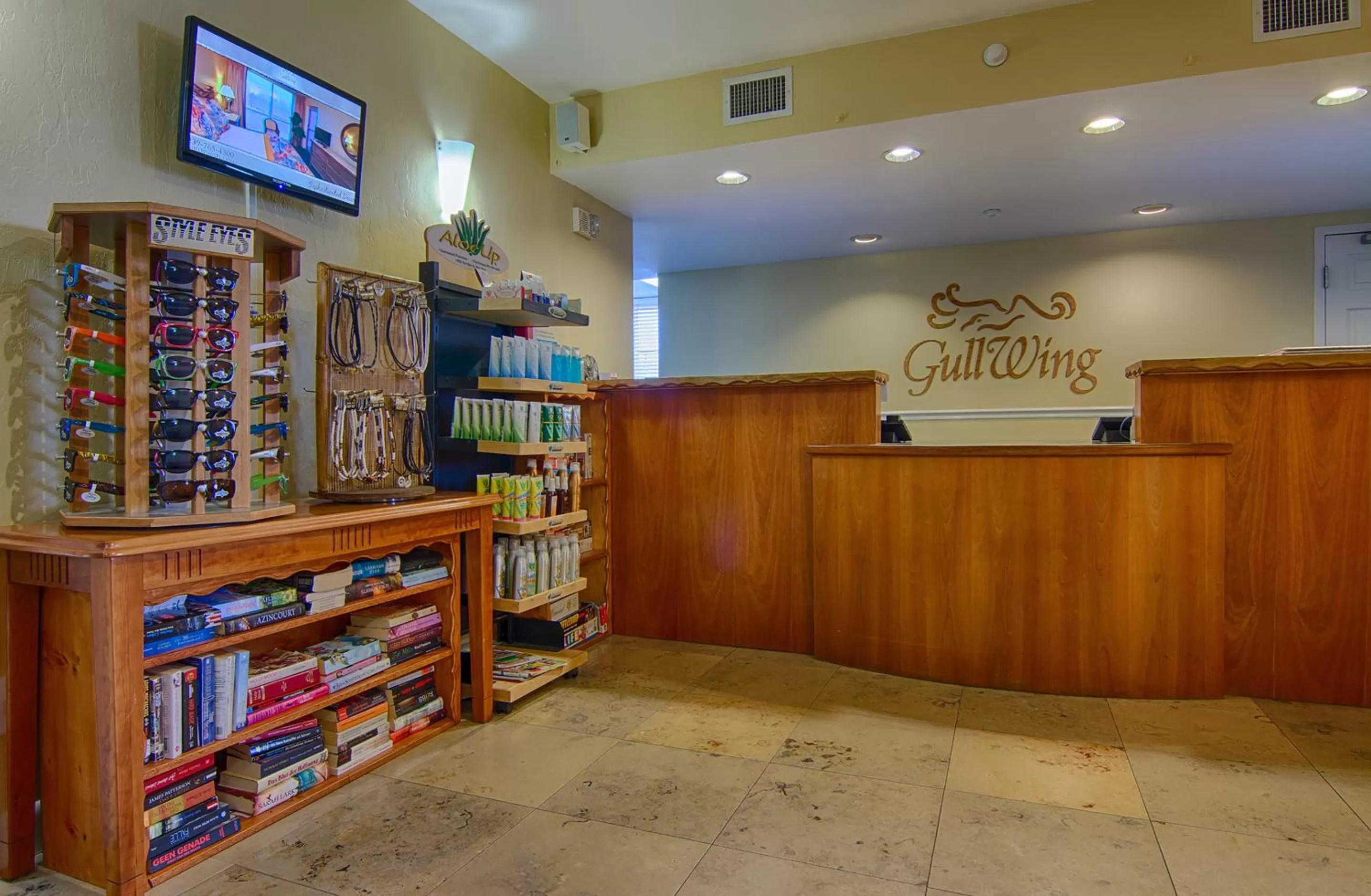 Lobby or reception in GullWing Beach Resort