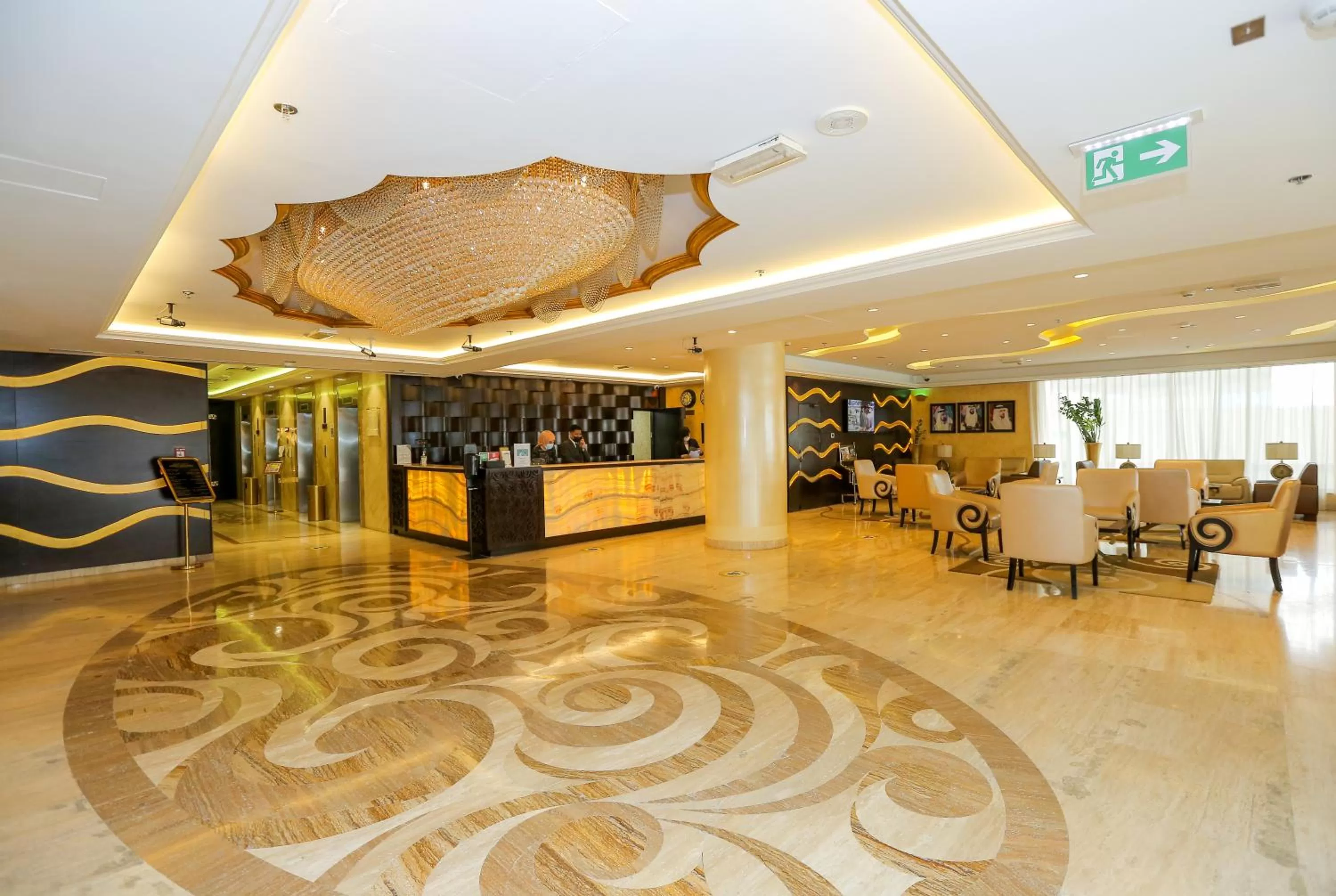 Lobby or reception in Ivory Grand Hotel Apartments