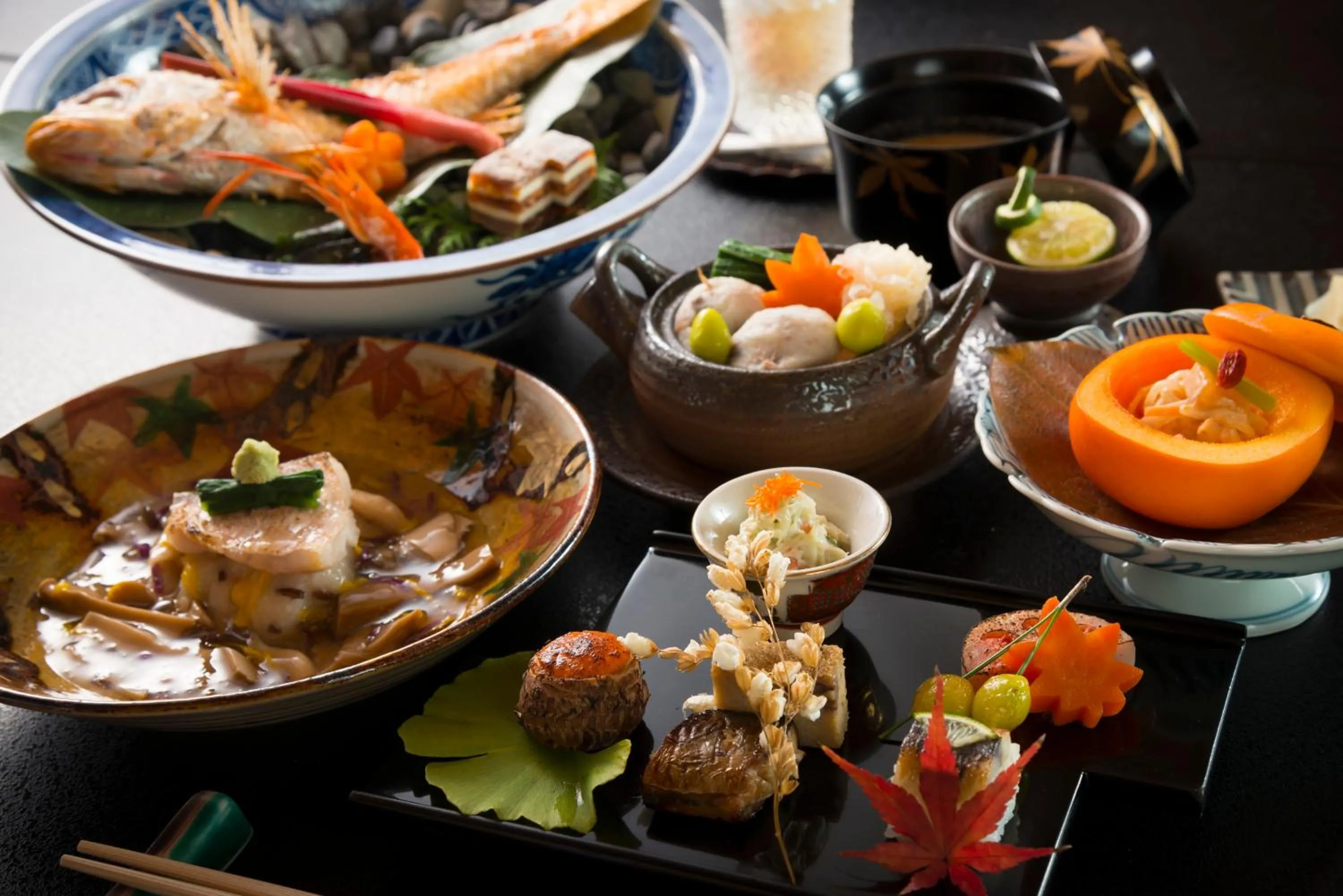 Food in Tachibana Shikitei