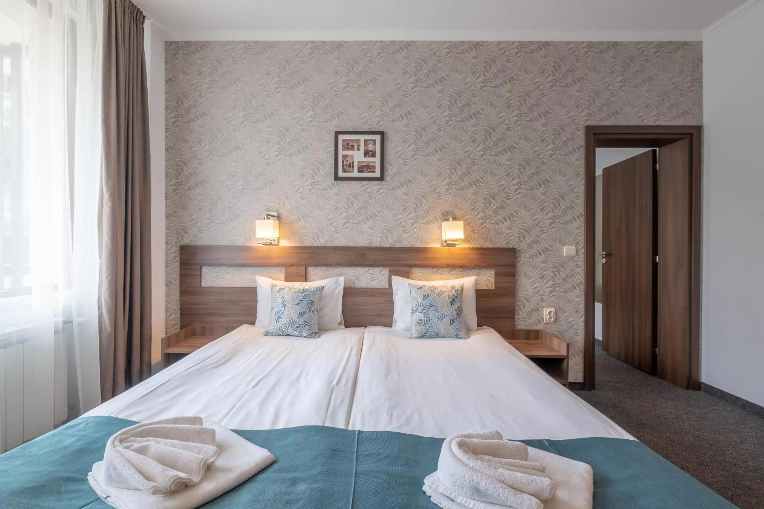 Bedroom, Bed in Park Hotel Asenevtsi