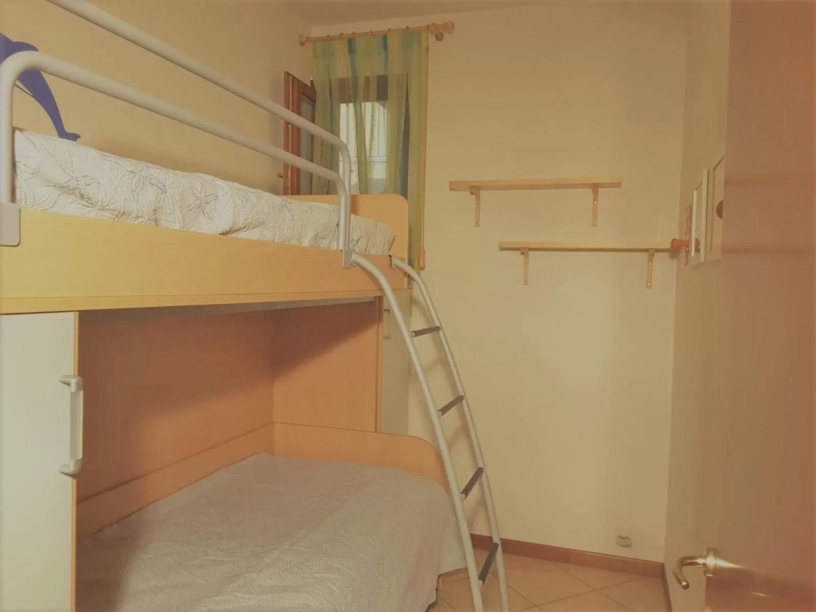 Bedroom, Bunk Bed in Villaggio dei Fiori Apart- Hotel 3 Stars - Family Resort