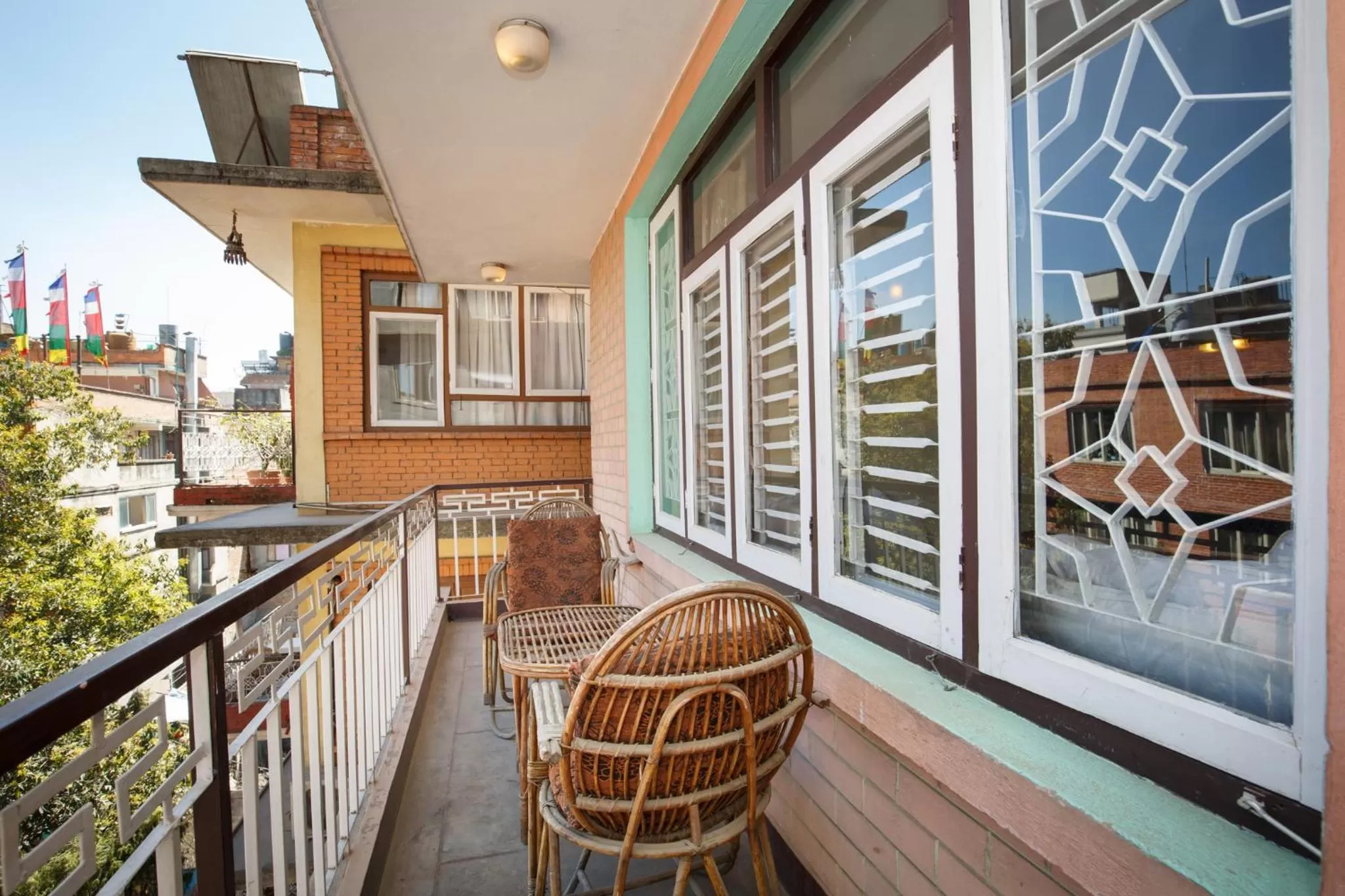 Balcony/Terrace in KATHMANDU NOMAD HOTEL