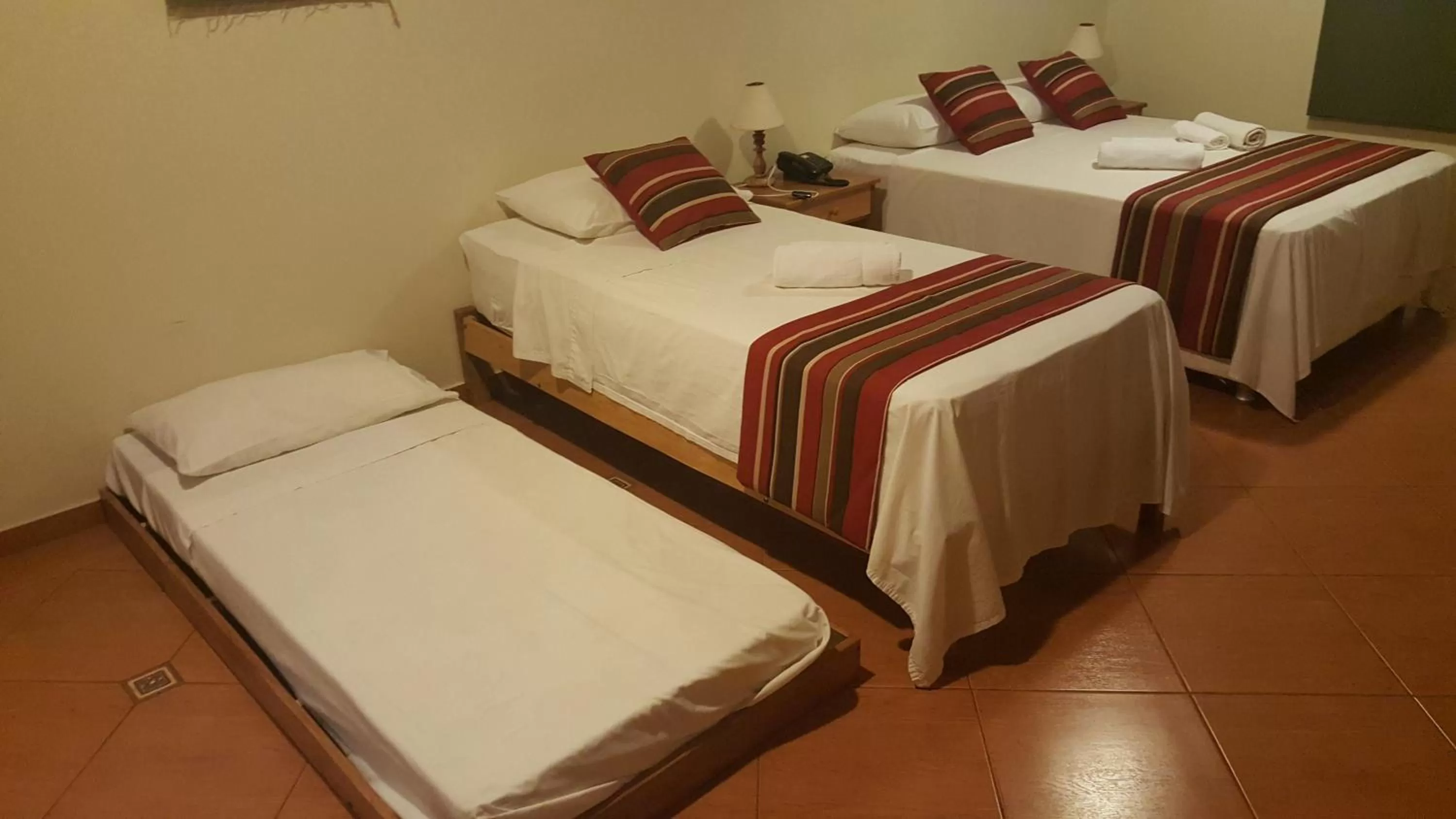 Bed in Las Orquideas Parque Hotel