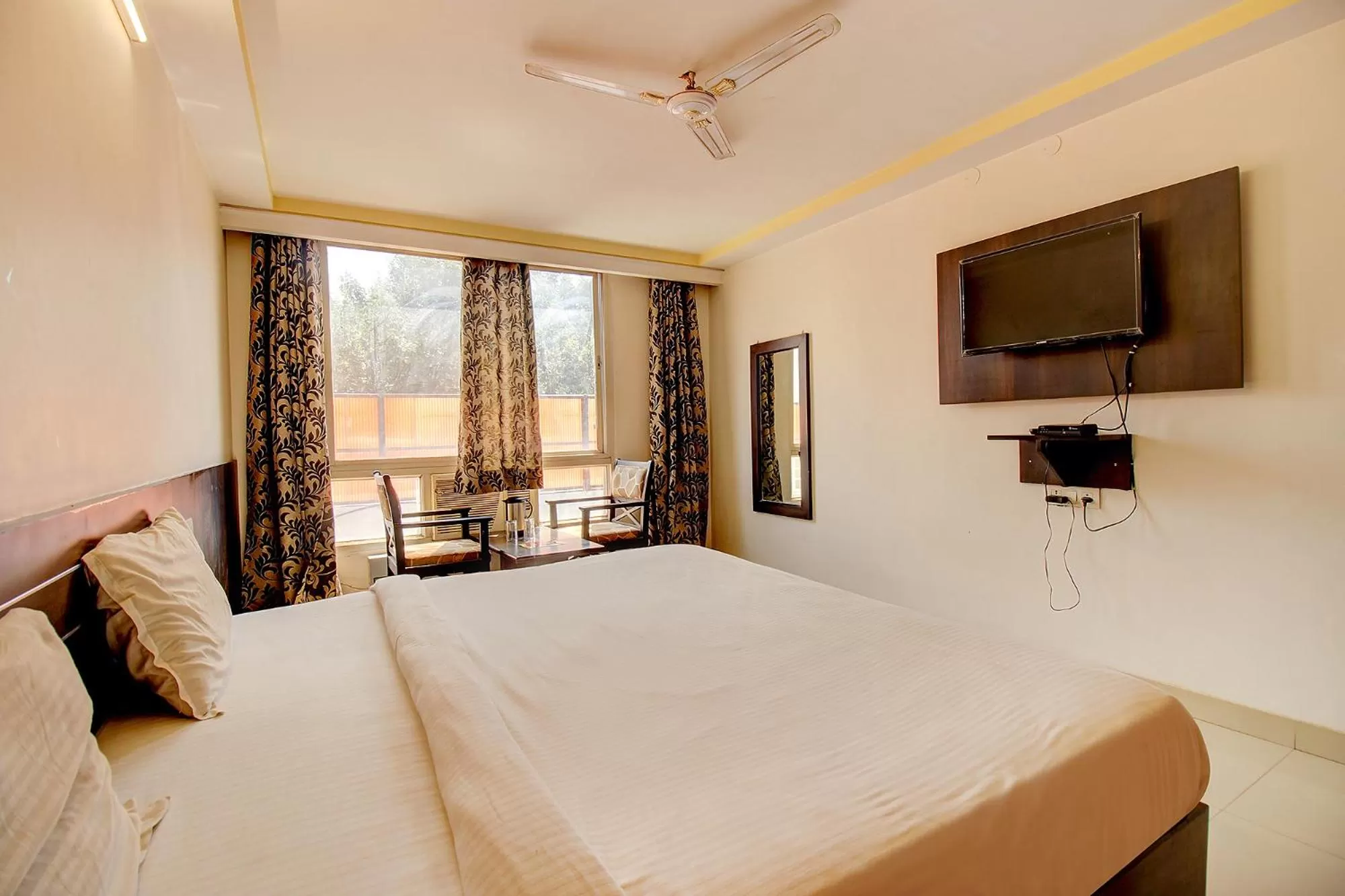 Bed in FabHotel PS Grand