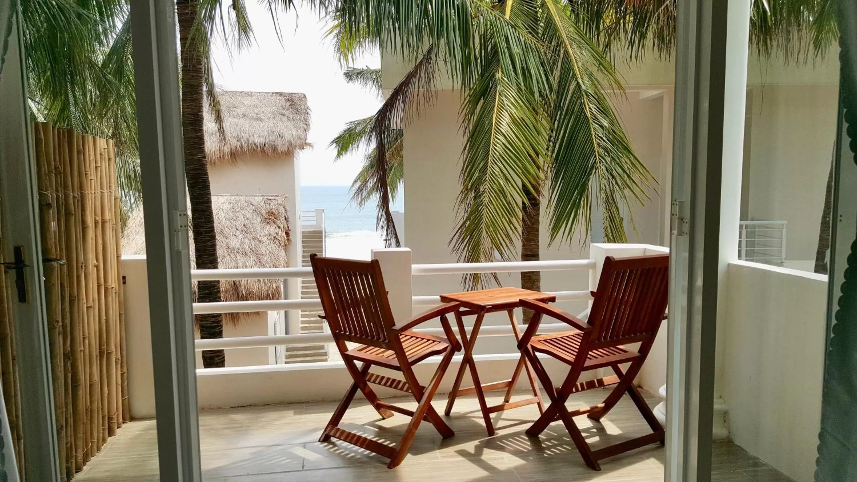 Double Room with Sea View in Lucky Spot Beach Bungalow