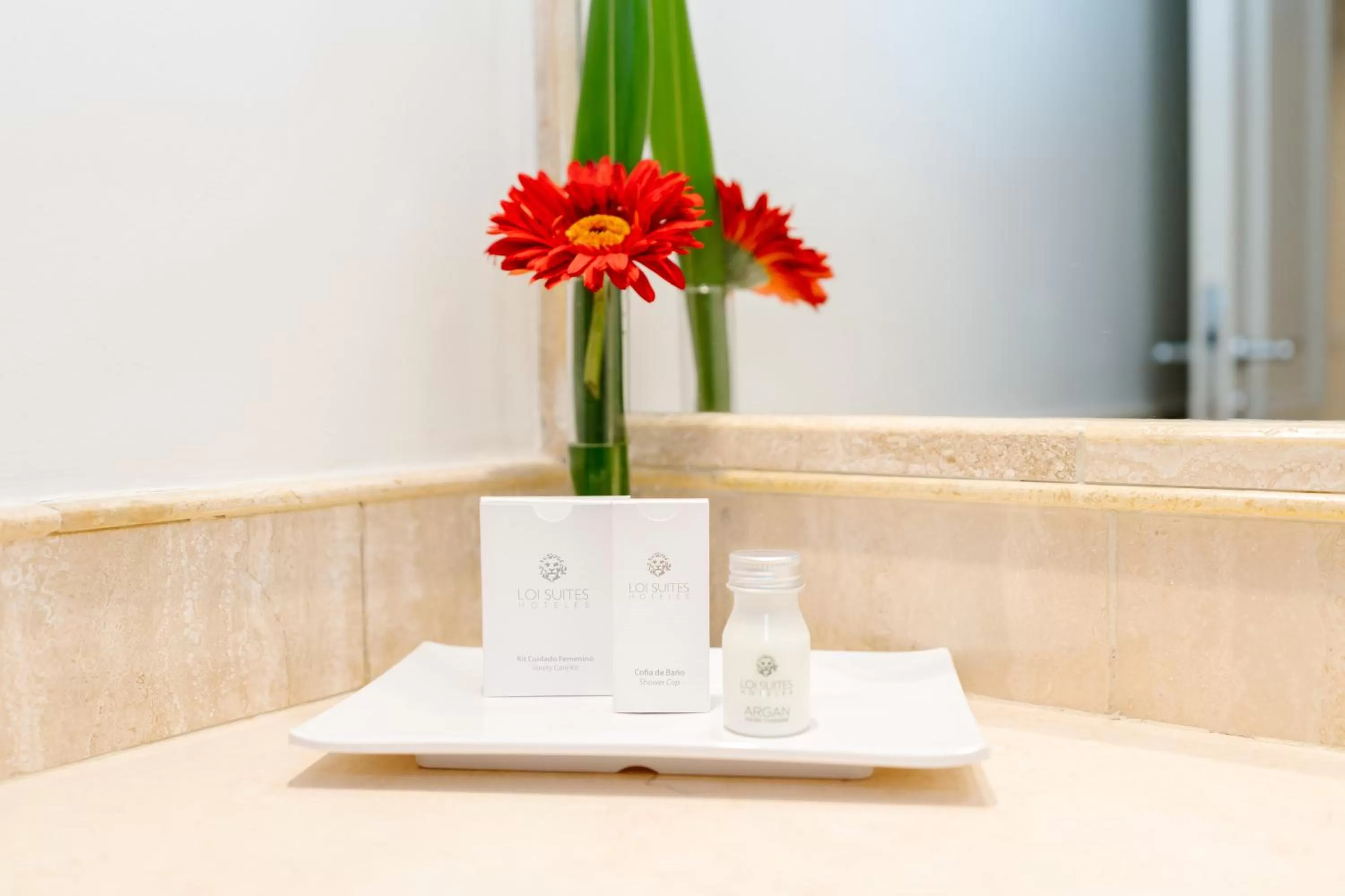 Bathroom in Loi Suites Recoleta Hotel