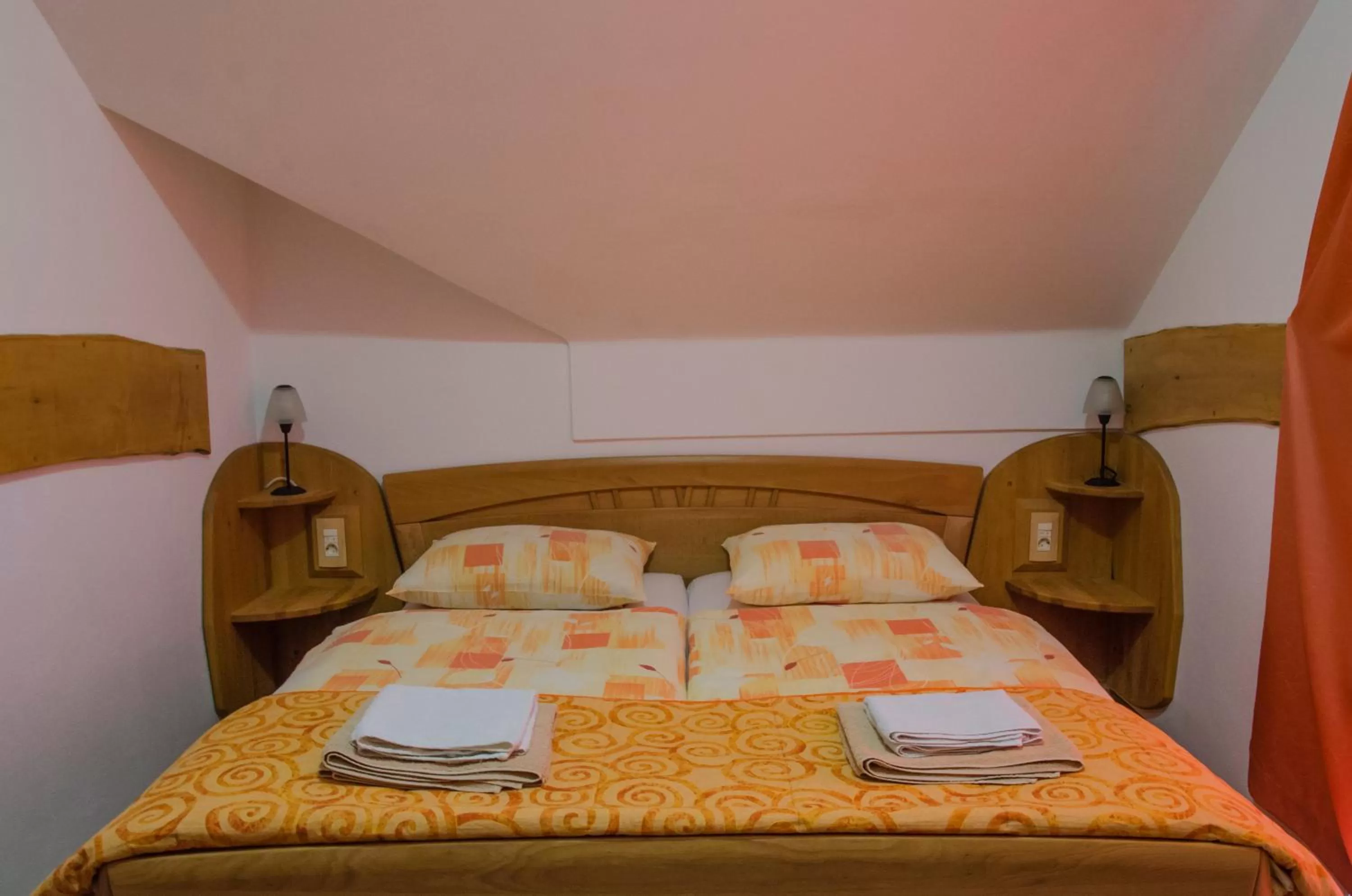 Bed in Miškar Rooms