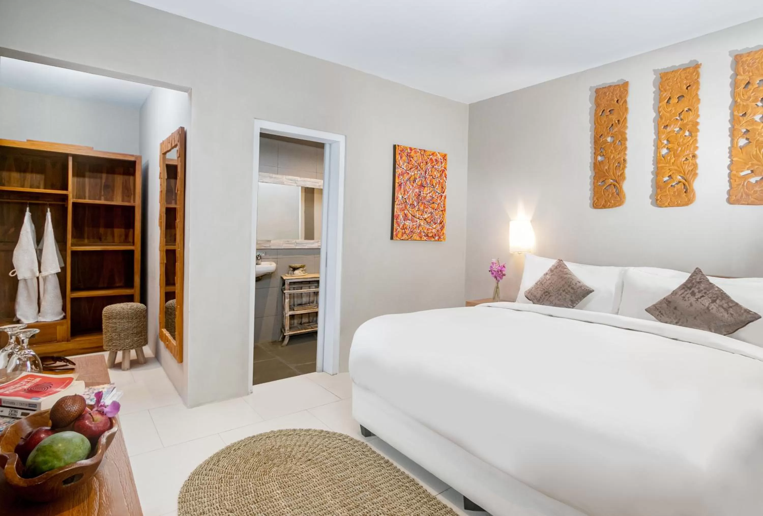 Bed in Canvas Escape Resort