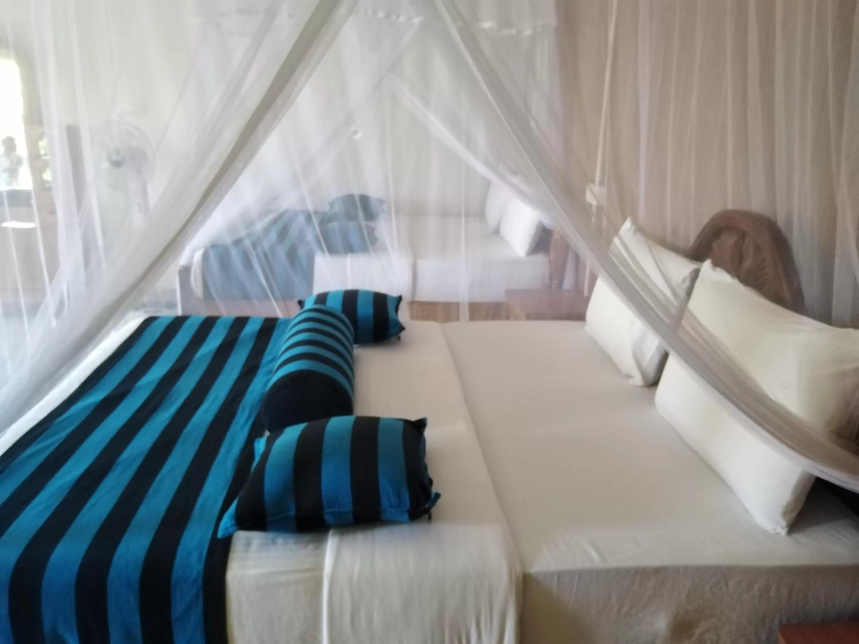 Bed in Blue Ribbon Homestay