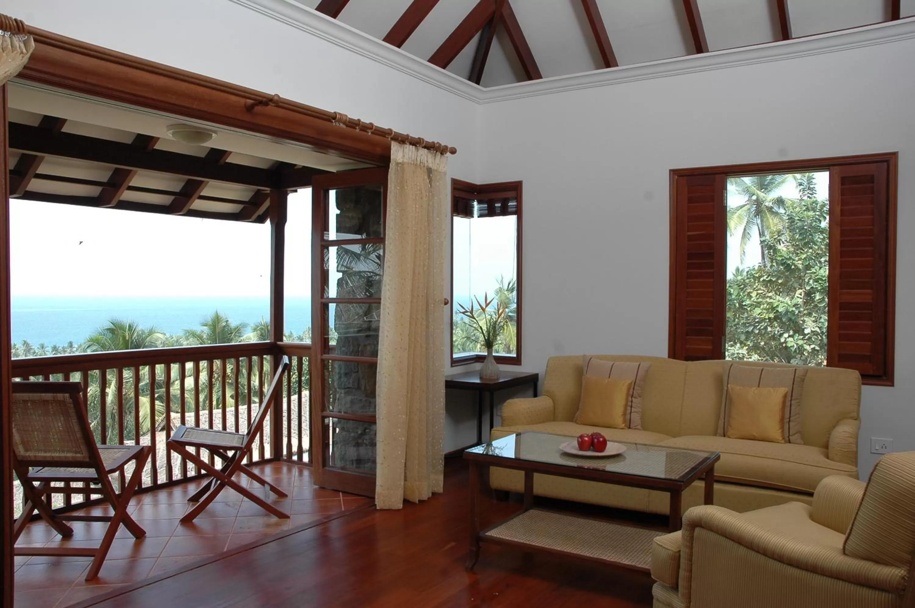 Balcony/Terrace in Taj Green Cove Resort and Spa Kovalam