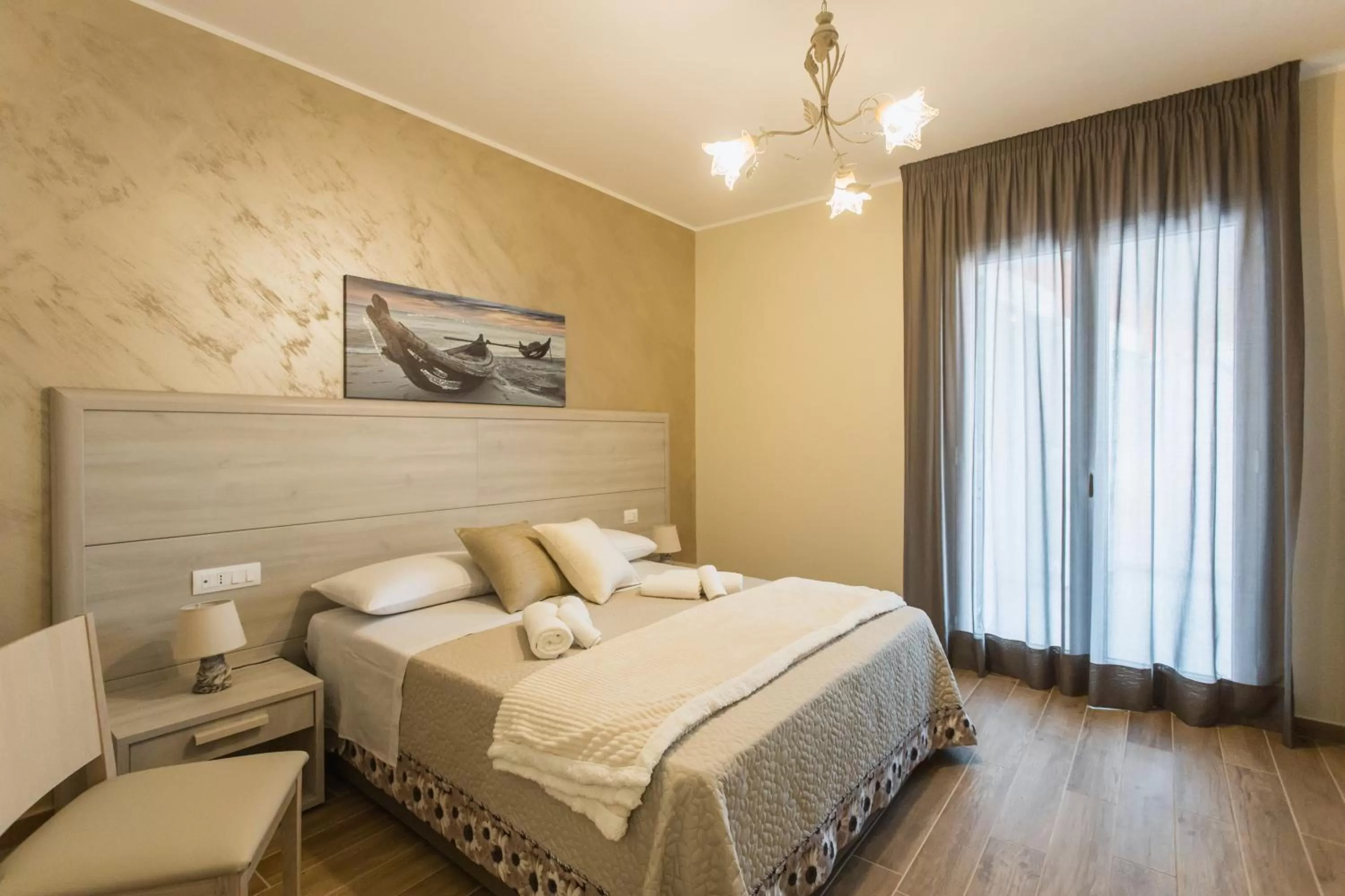 Bed in Oasi Perla Del Mare Rooms