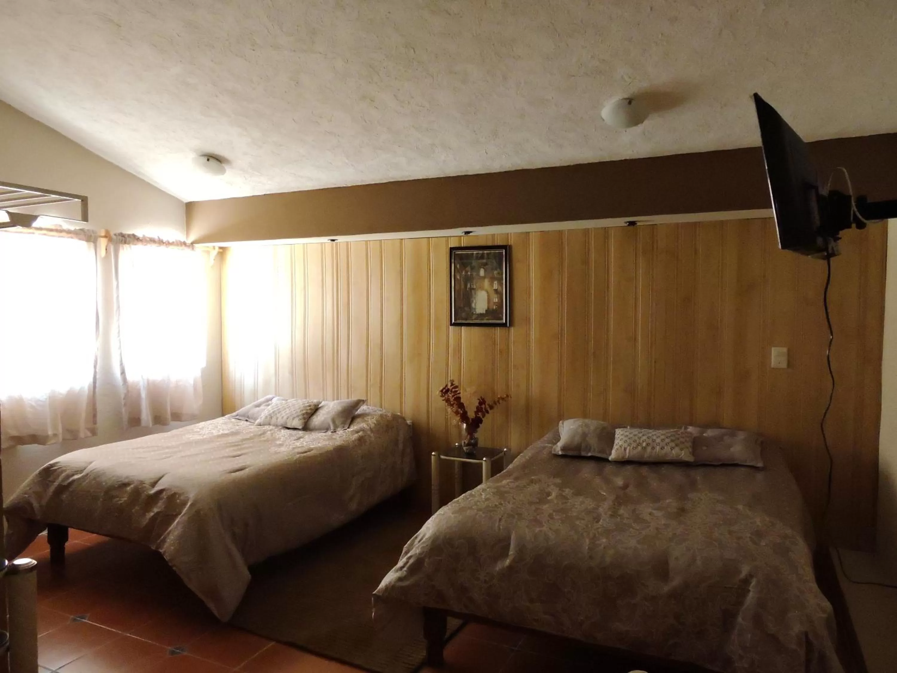 Bed in Hotel Real de San Antonio