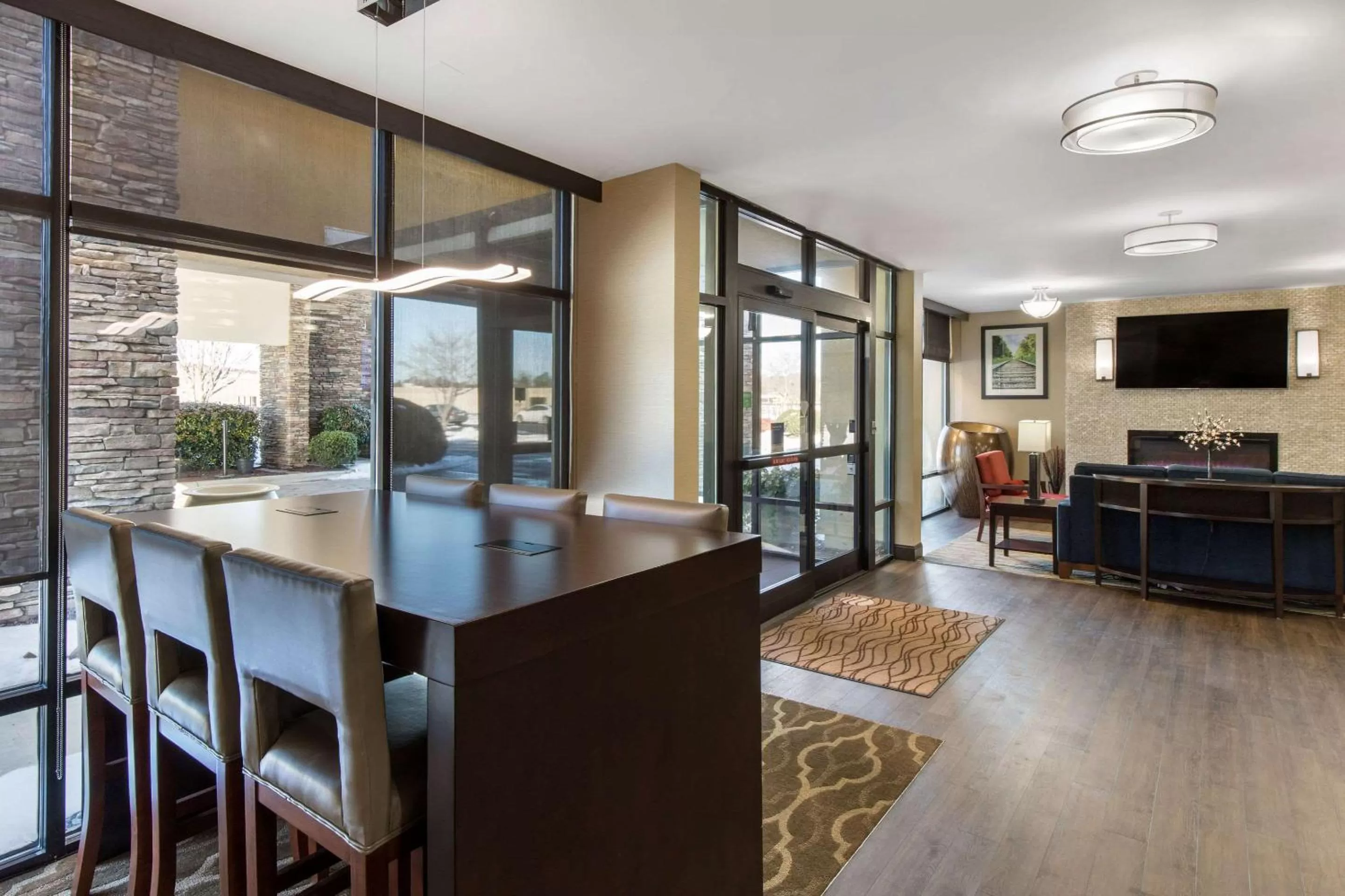 Lobby or reception in Comfort Inn Shelby