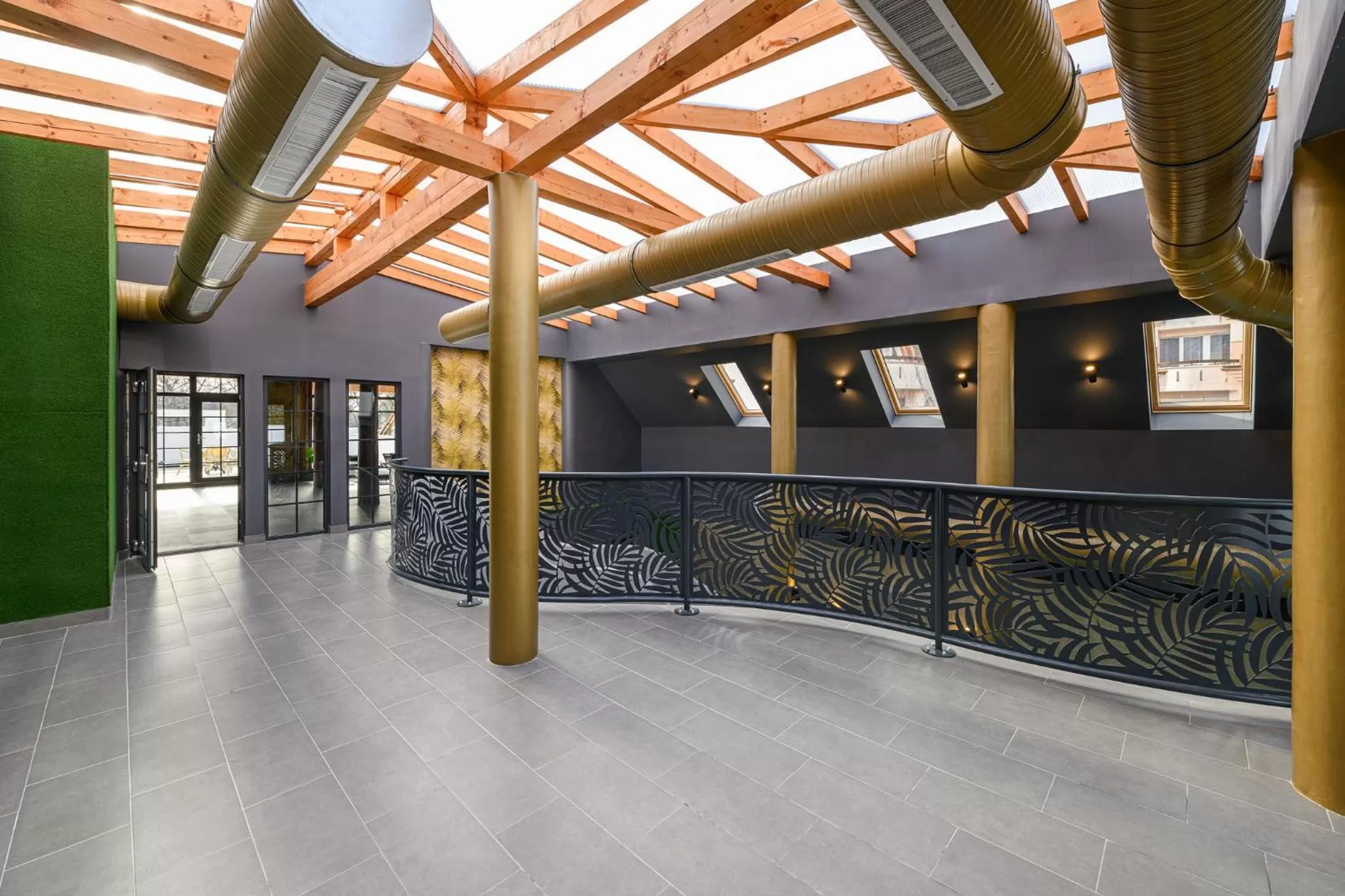 sunbed in Park Hotel Ambrózia