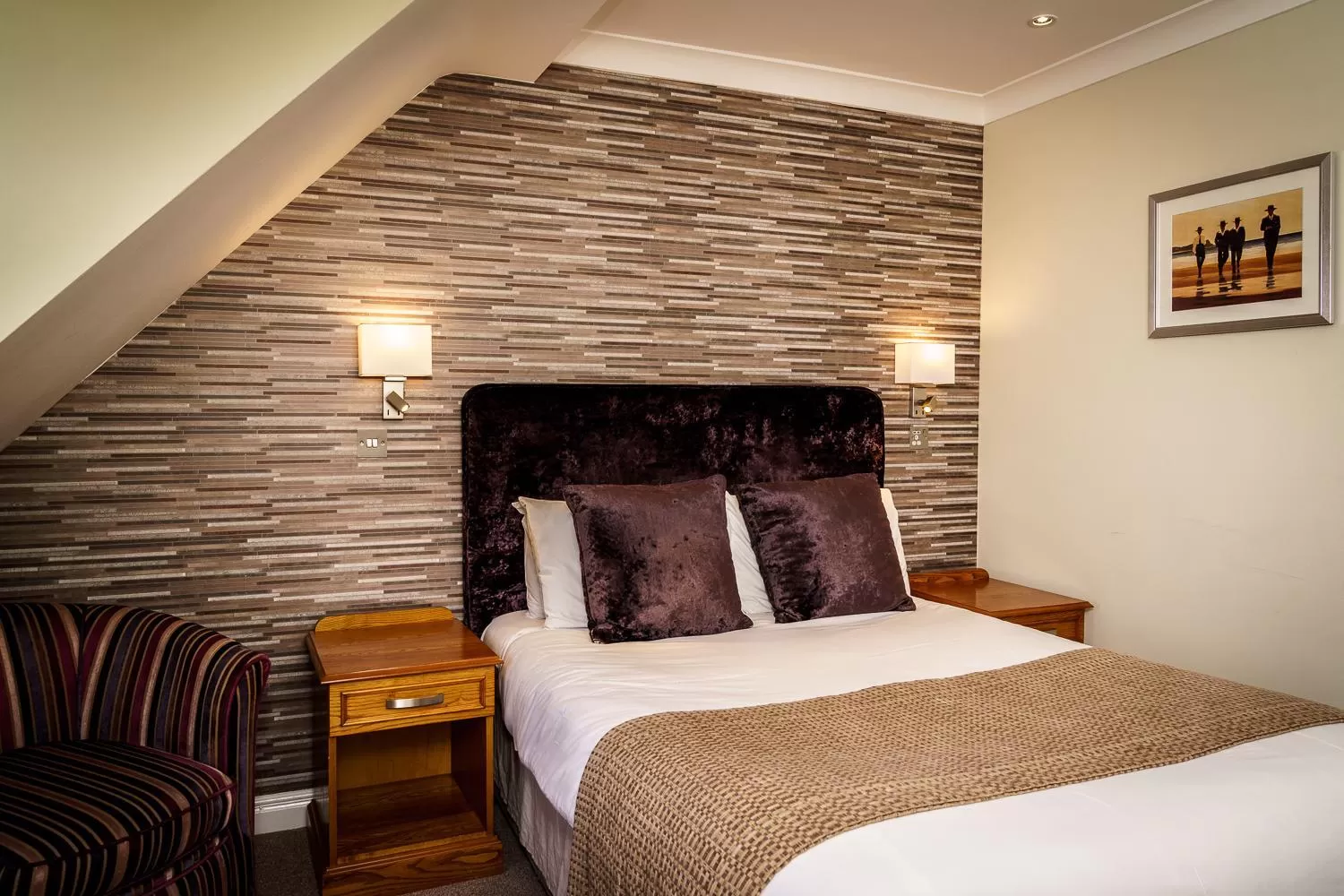 Bedroom, Bed in The Bridge Hotel and Spa