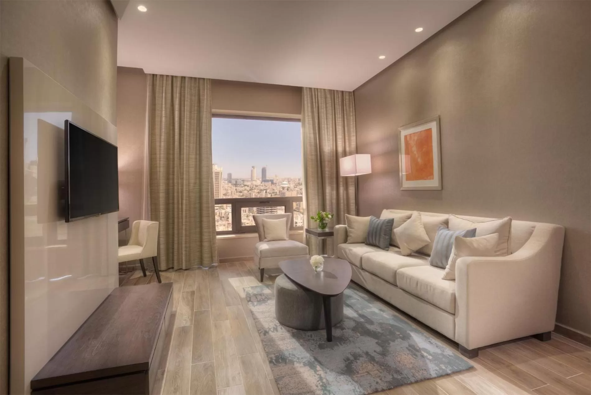 Living room in The House Boutique Suites