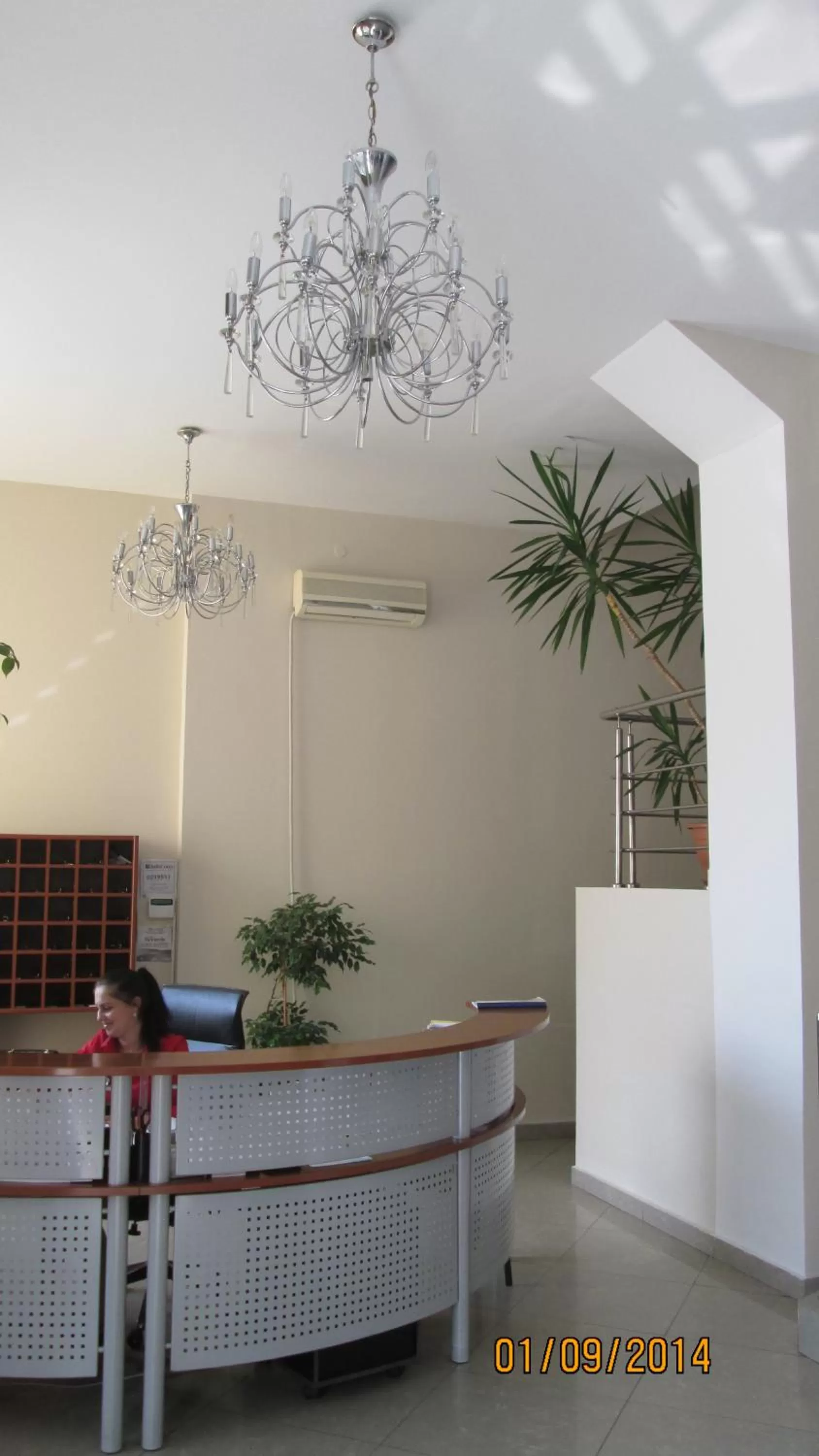 Lobby or reception in Hotel Bistrita