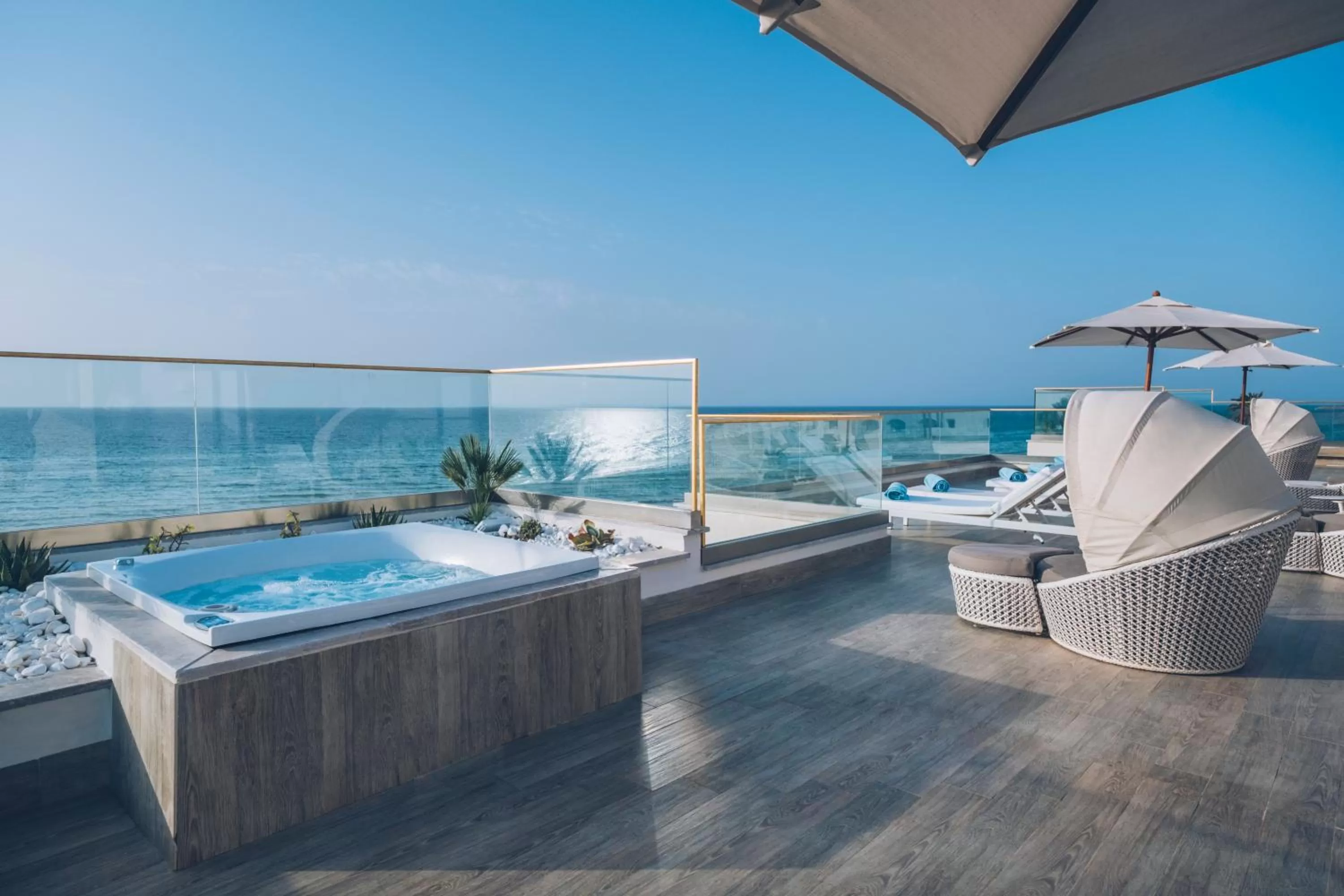 Solarium in Iberostar Selection Kuriat Palace