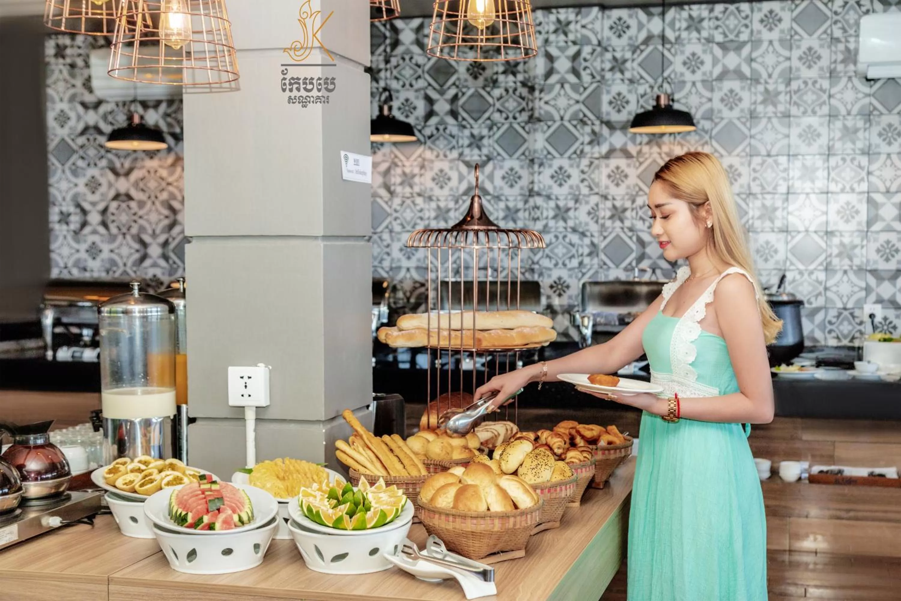 Breakfast in KEP BAY HOTEL & RESORT