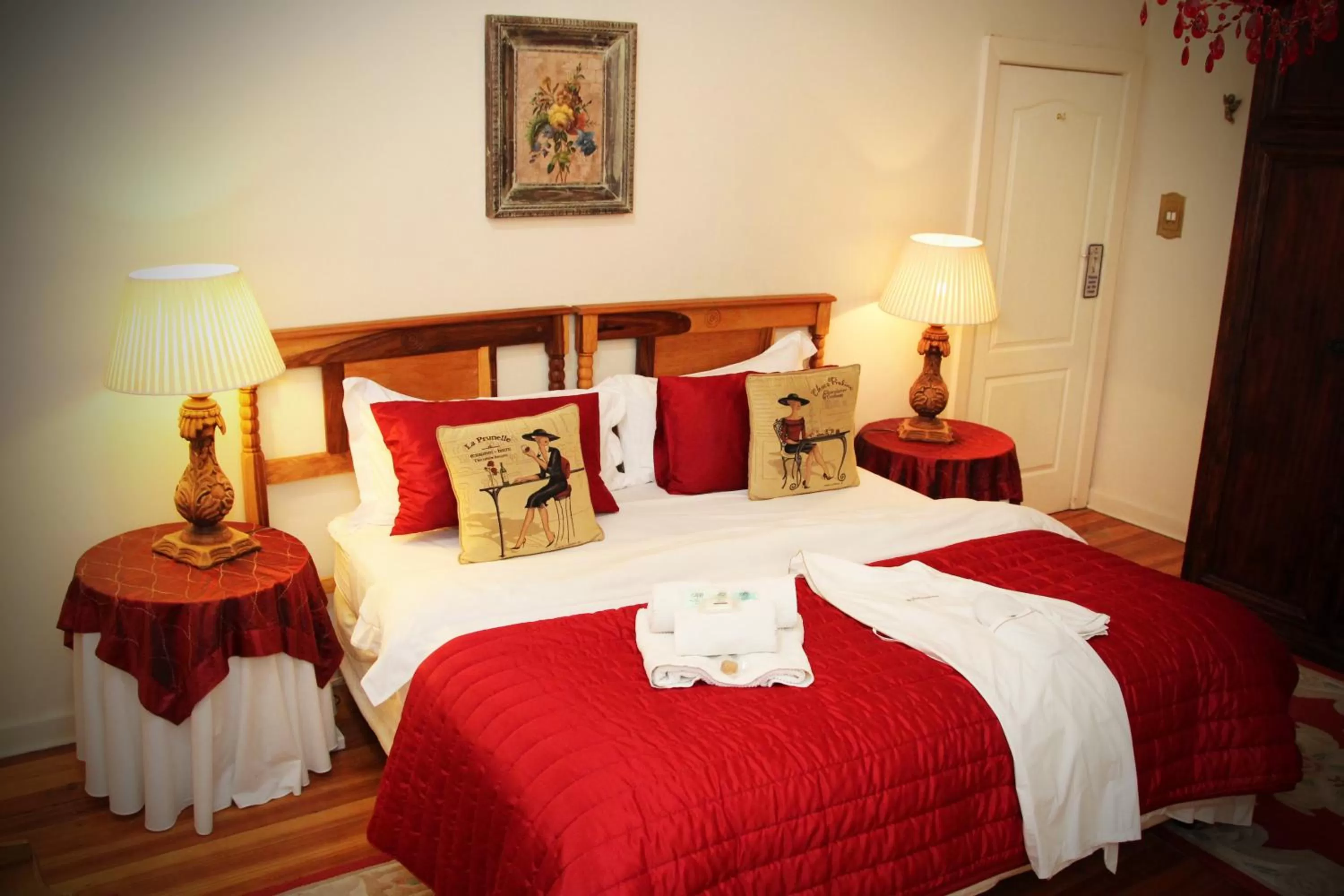 Bed in Victoria Manor