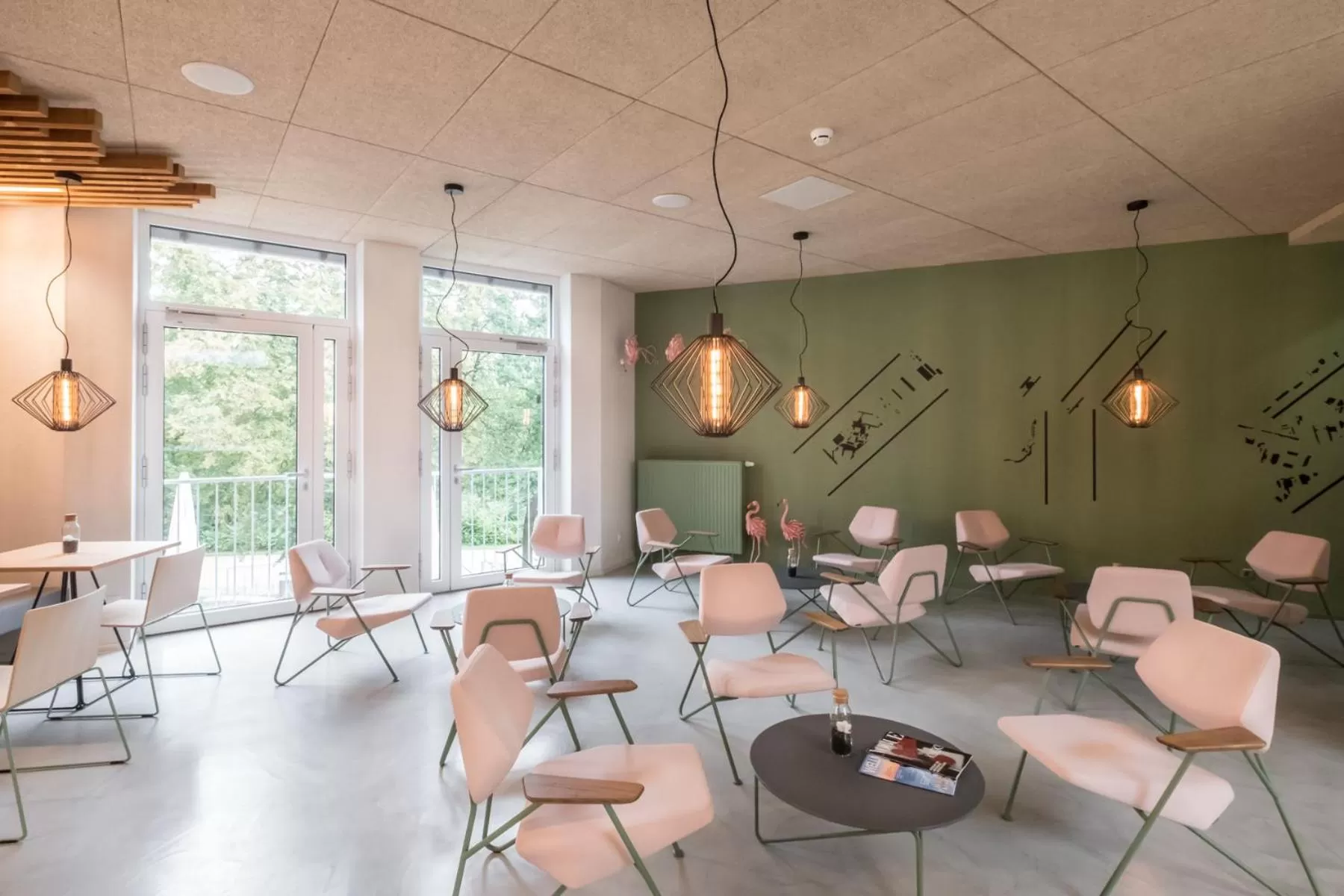 Lounge or bar in Airbase Hotel