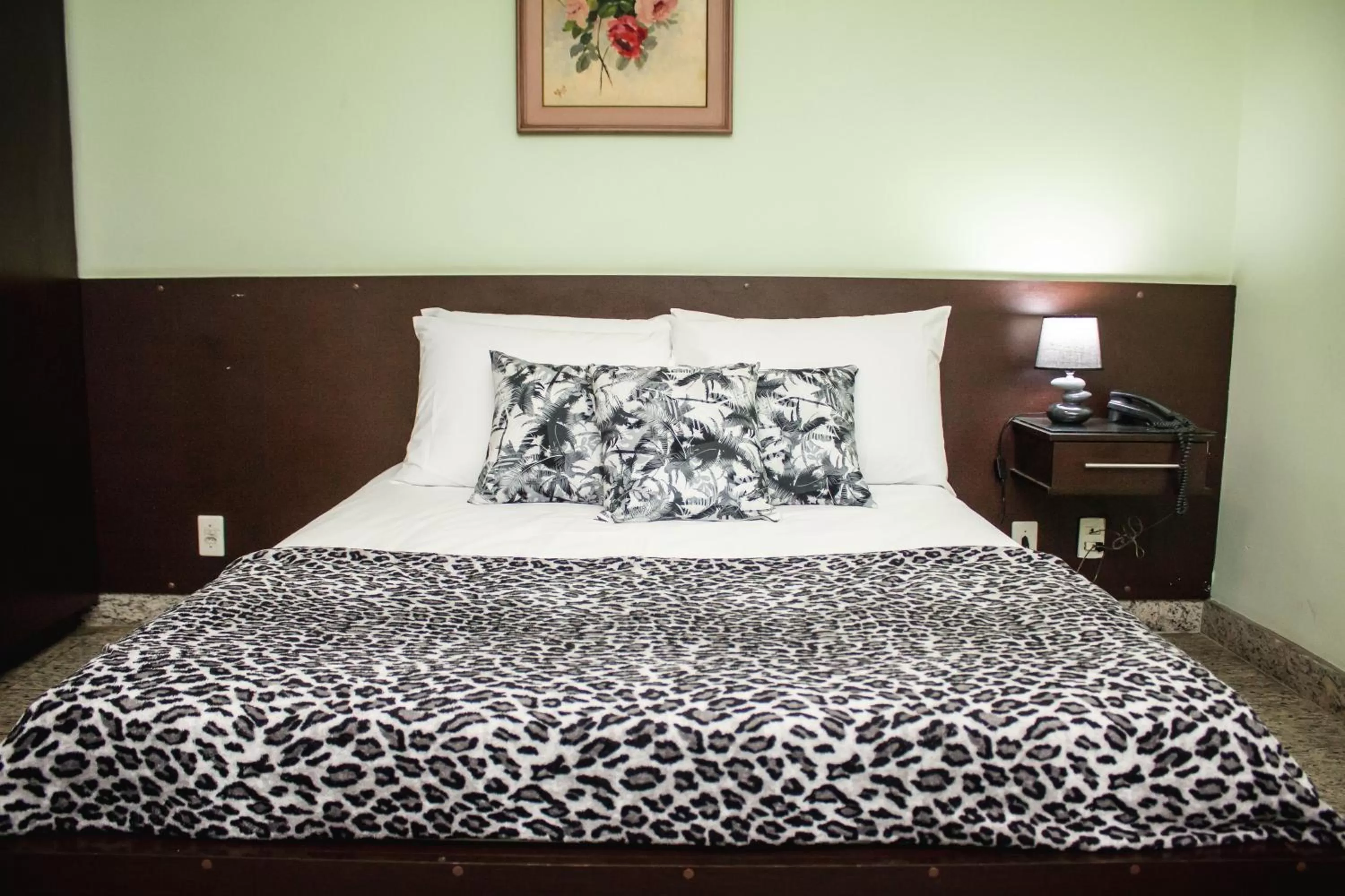 Bed in Riviera Palace Hotel