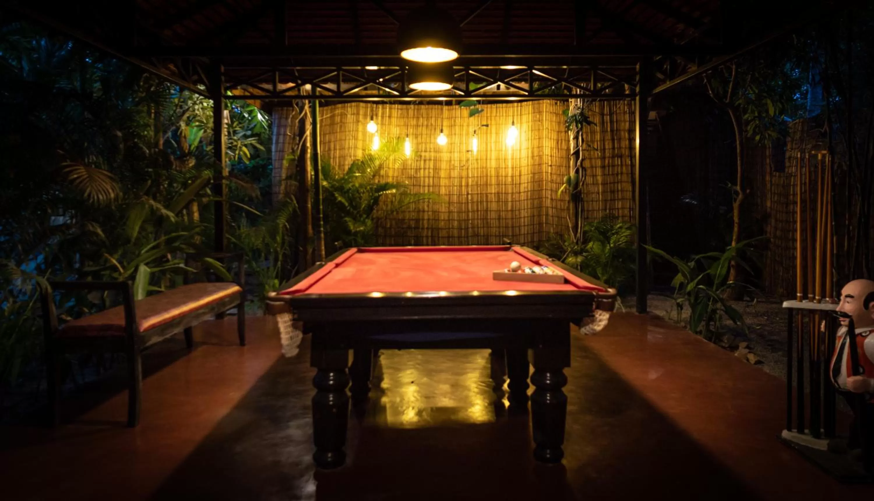 Billiard in Authentic Khmer Village Resort