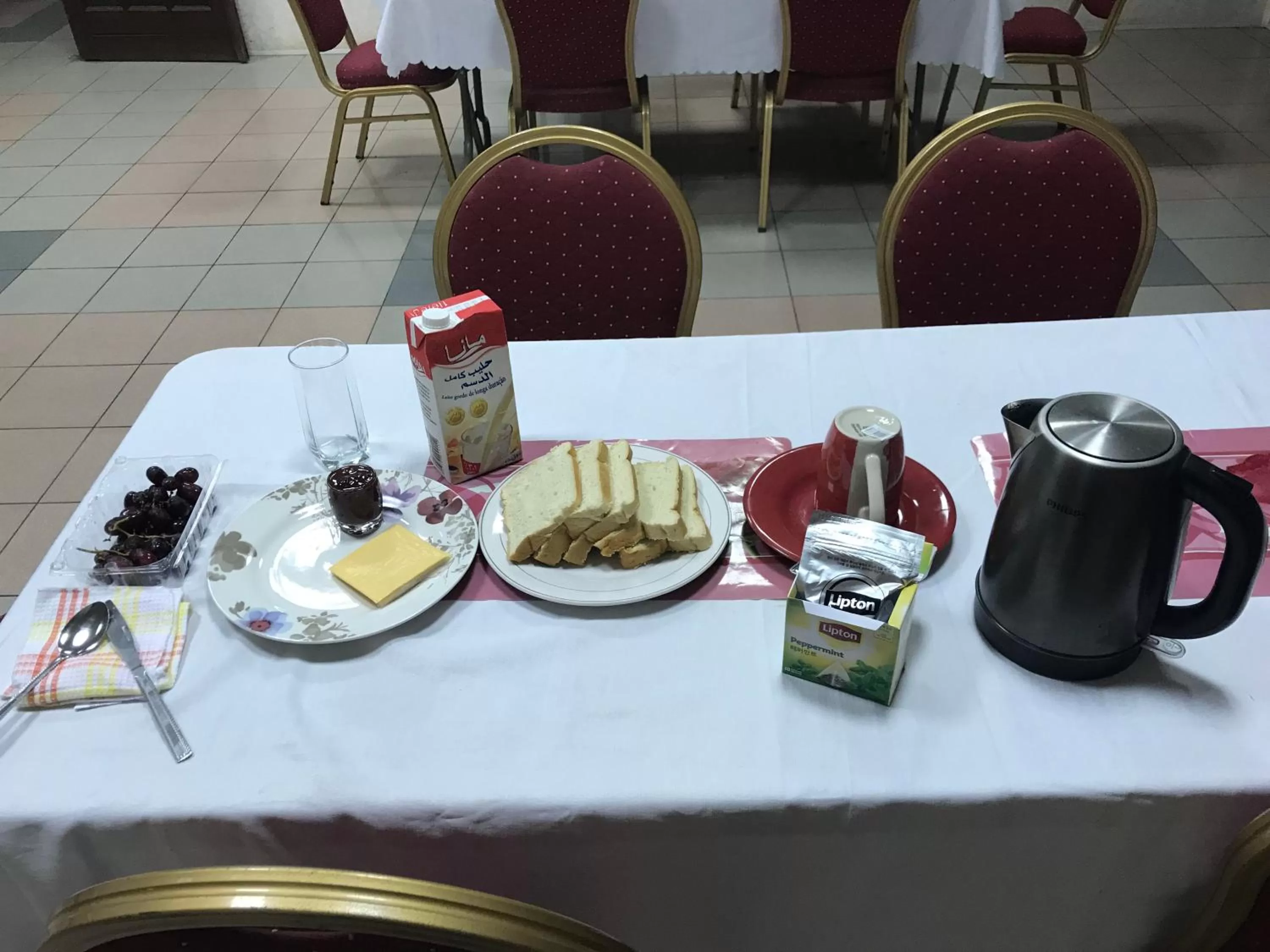 Breakfast in Maple Leaf Korean Hotel