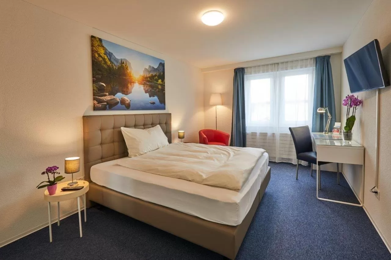 Double room in shared apartment with shared bathroom and shared kitchen in Hotel Ambassador