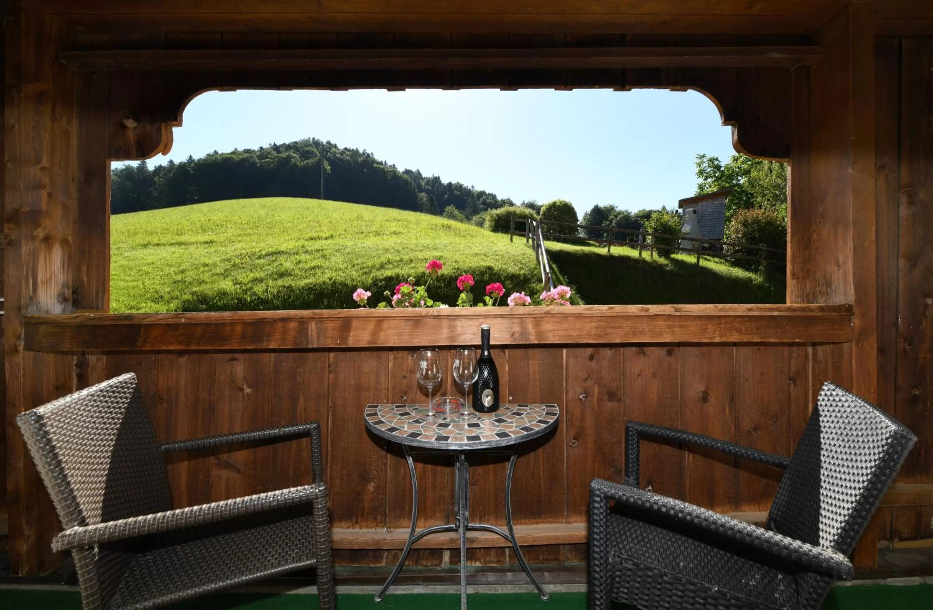 View (from property/room) in St Hubertus BnB