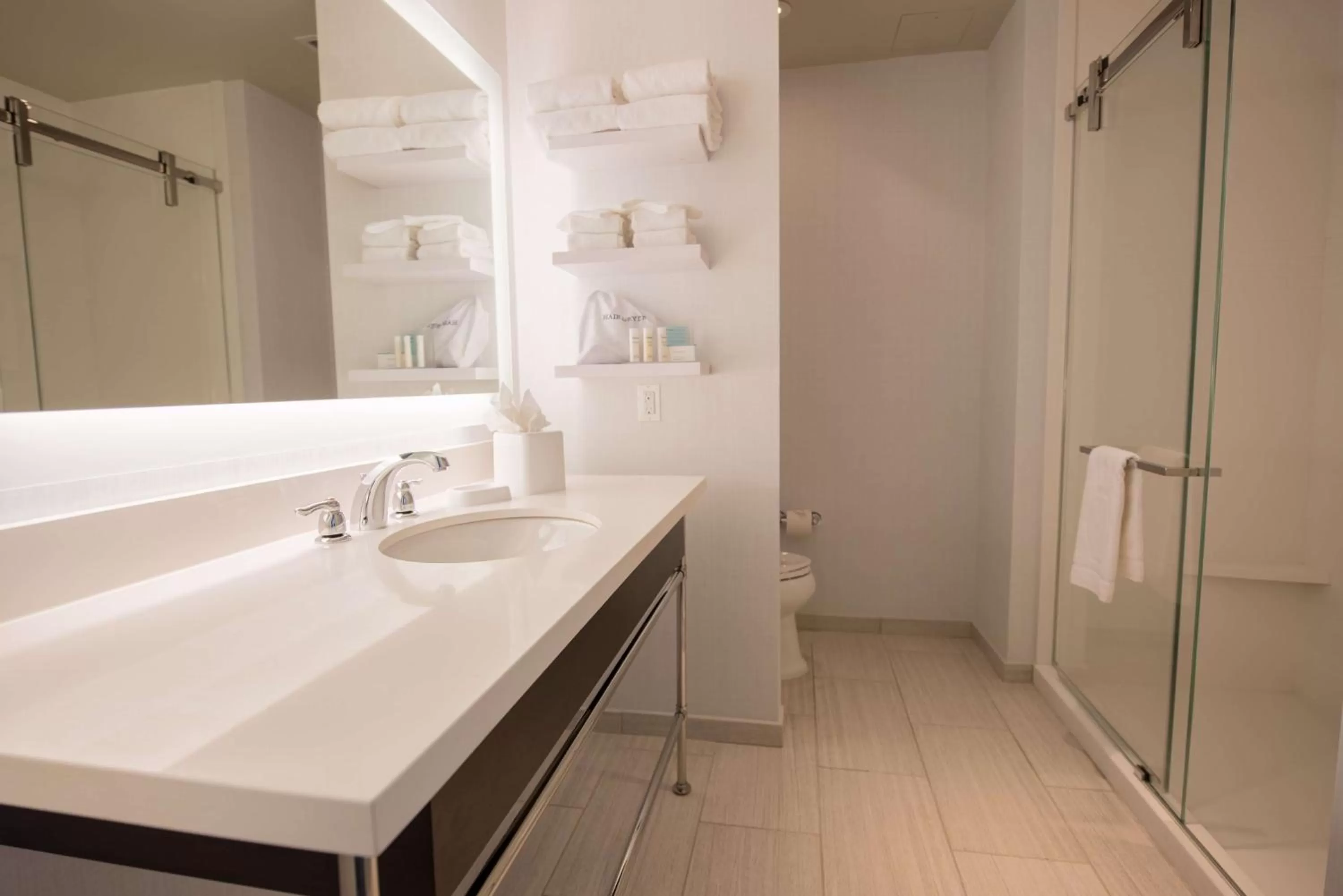 Bed in Hampton Inn & Suites Washington, D.C. - Navy Yard