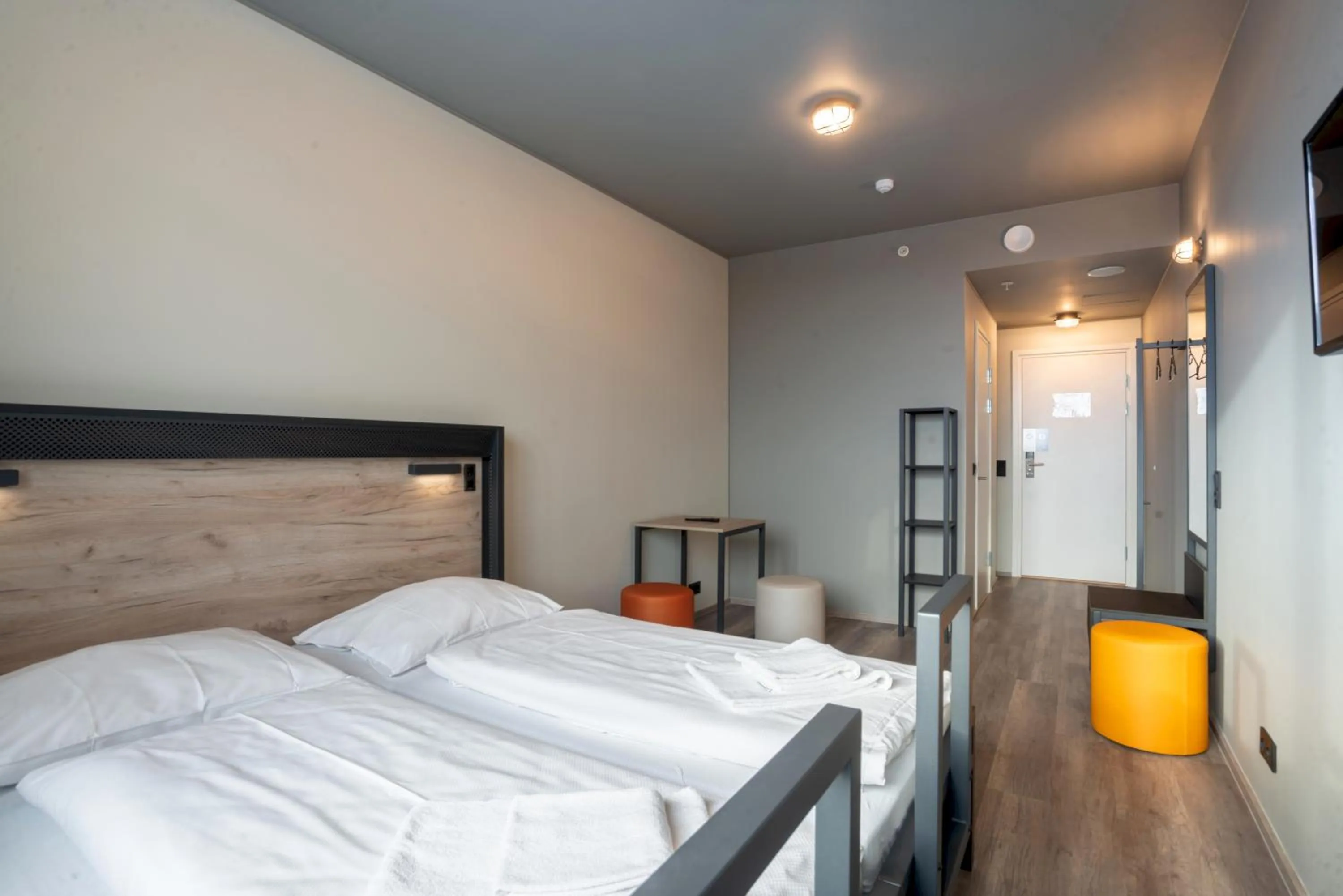 Bed in a&o Copenhagen Sydhavn