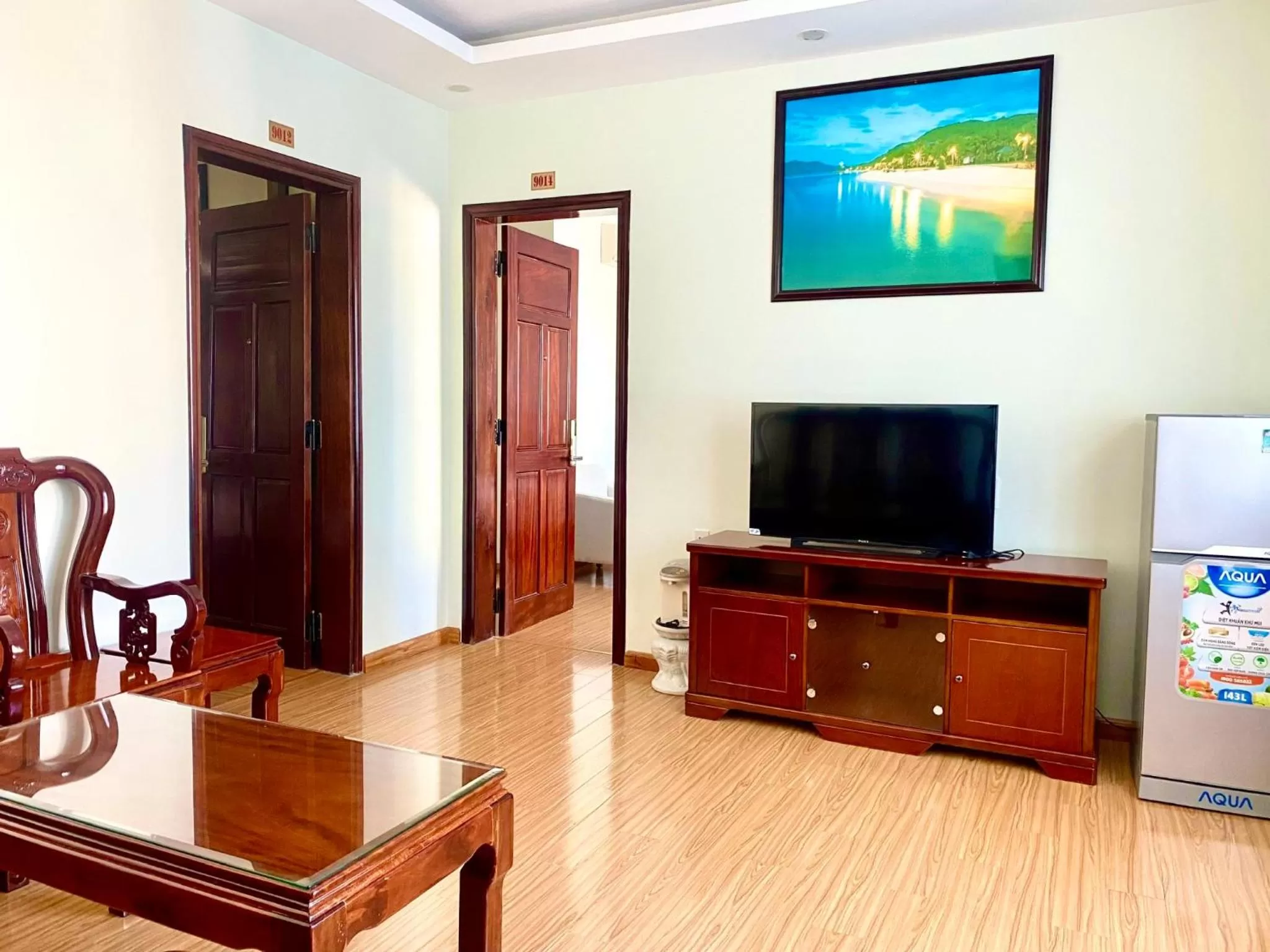 Living room in Sky Beach D20 Nha Trang