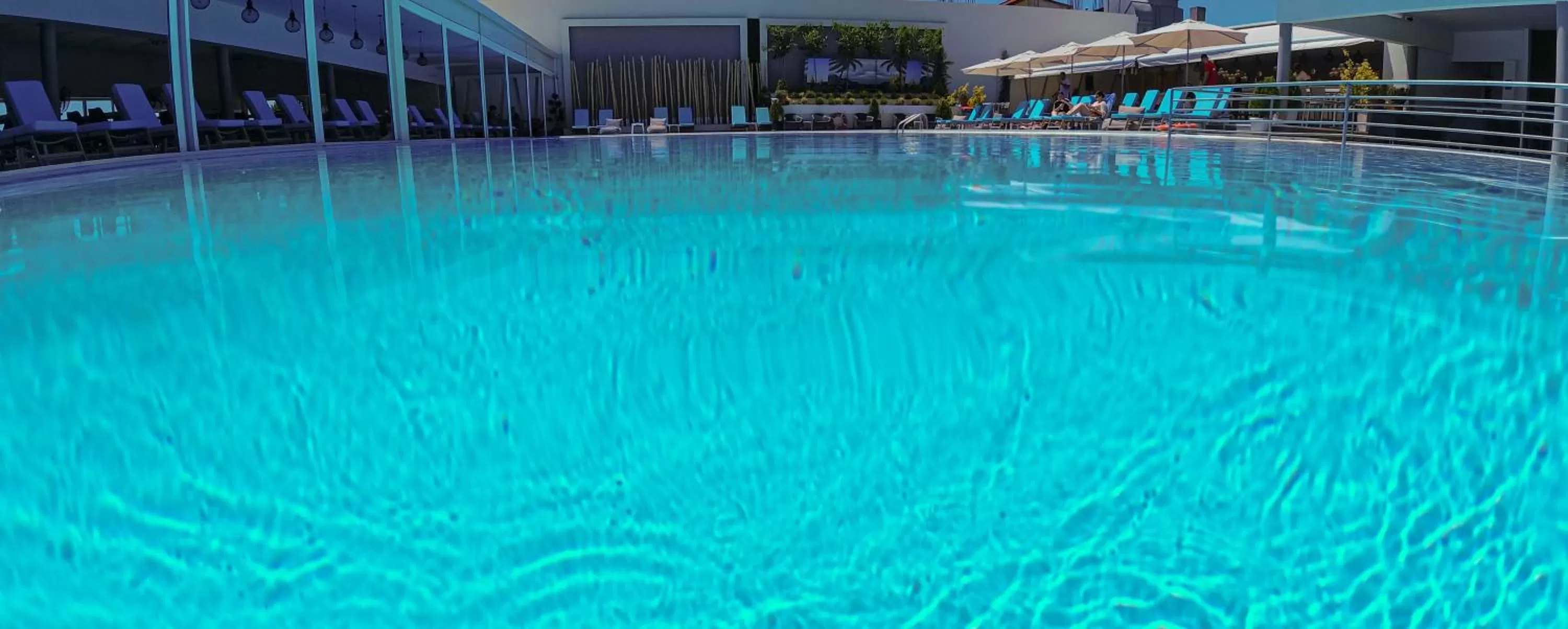 Swimming pool in Pantelidis Hotel & Spa
