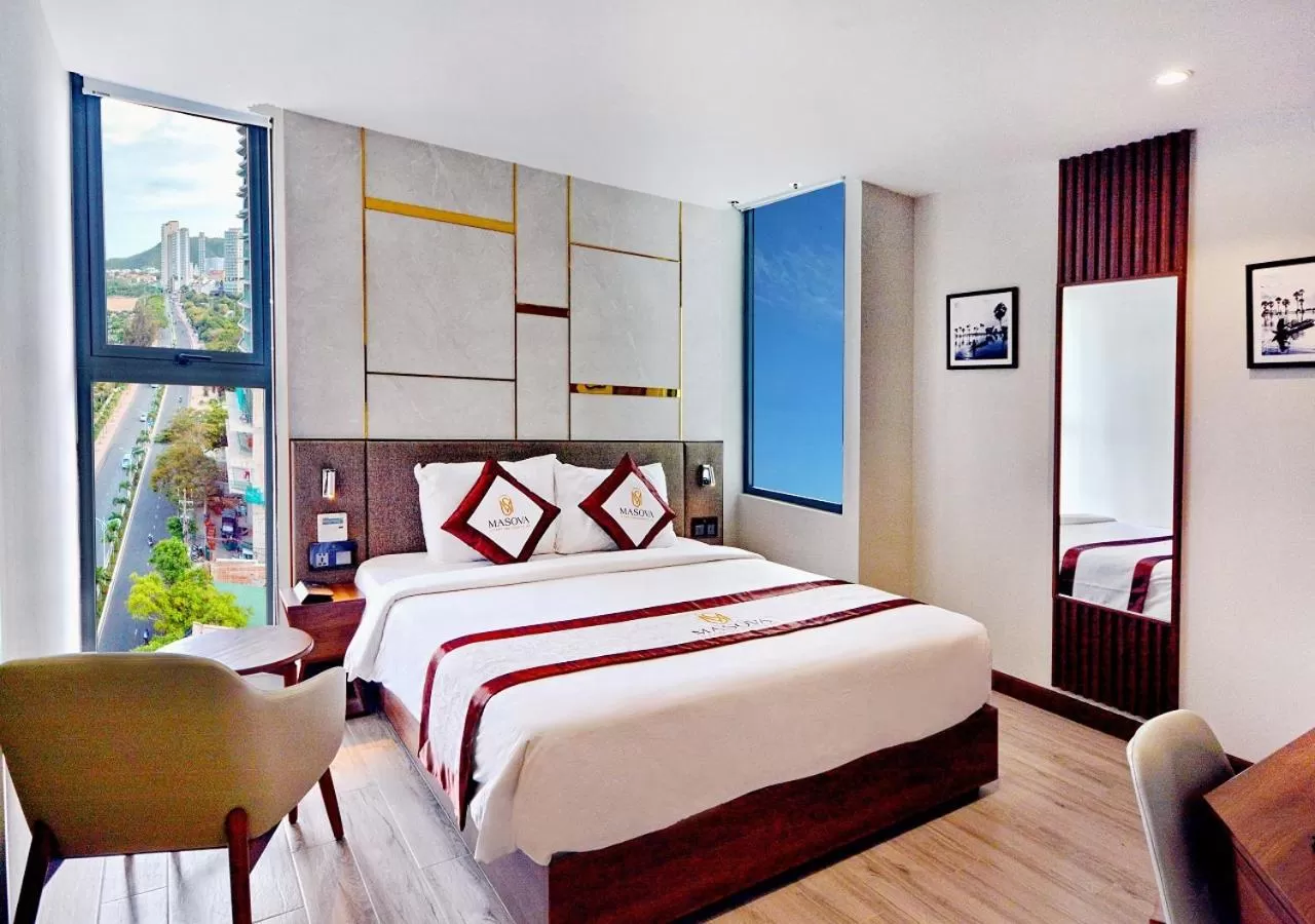 Bedroom, Bed in Masova Hotel