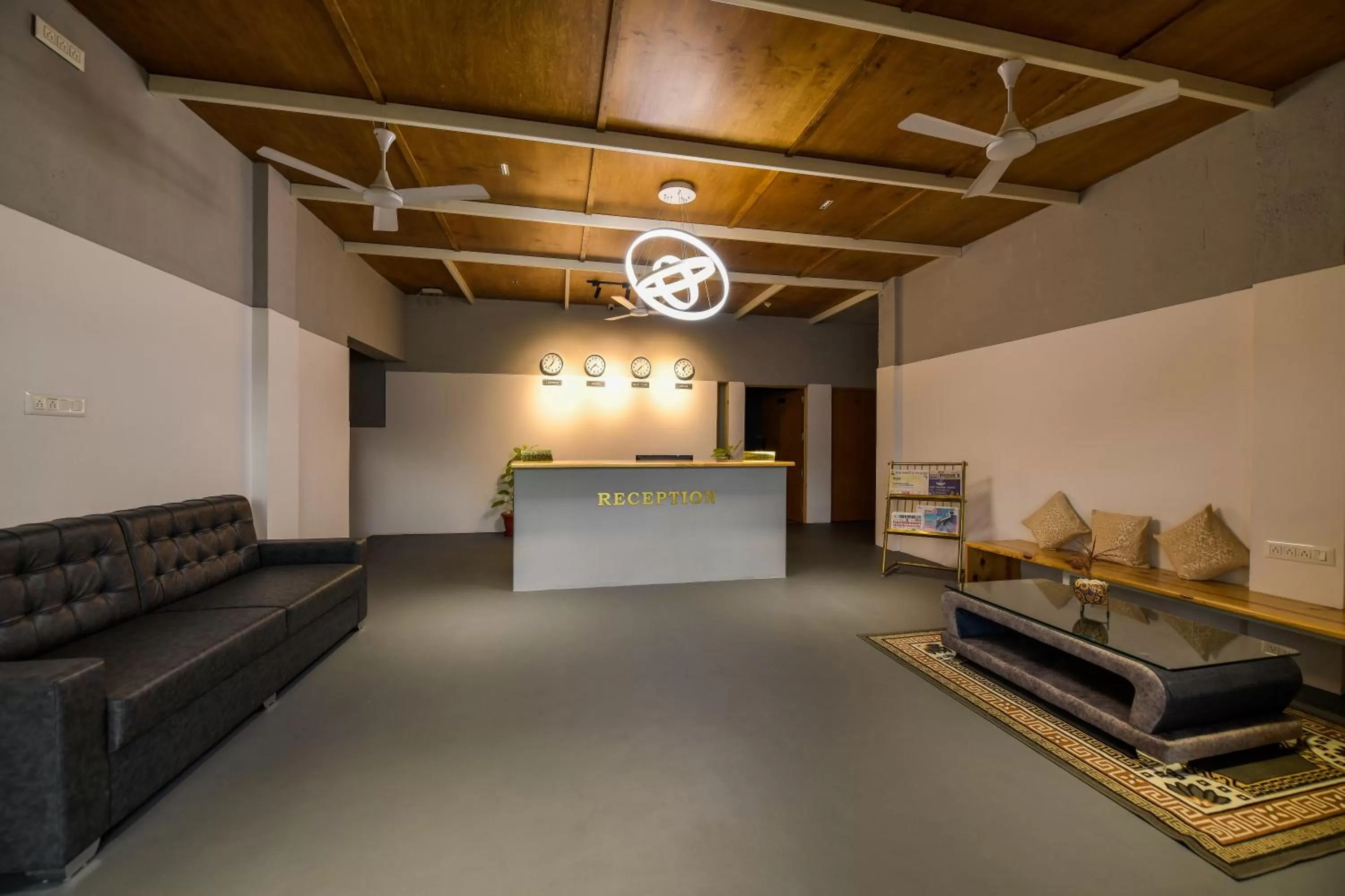 Lobby or reception in Shine Residency