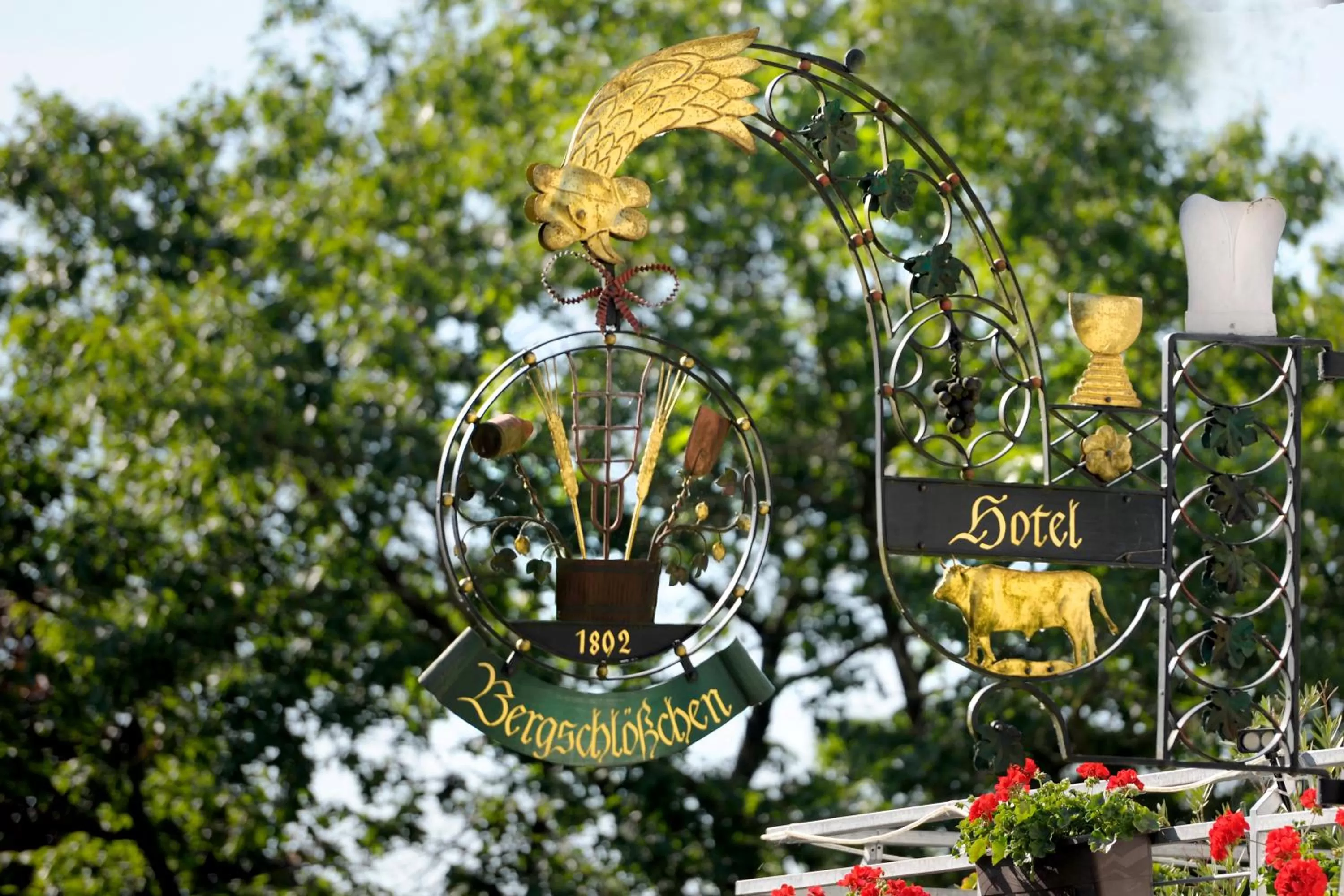 Spring in Hotel Bergschlößchen