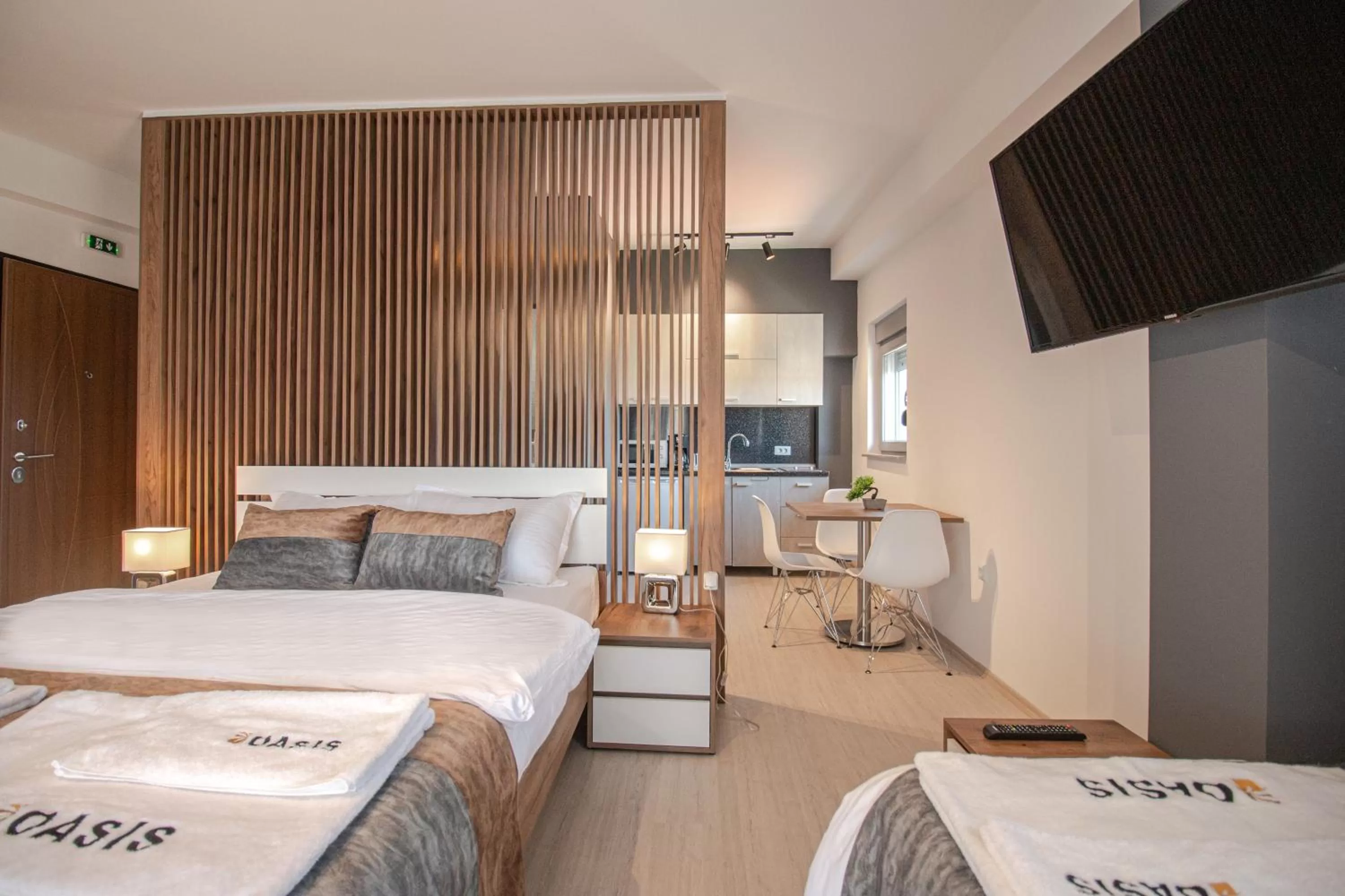 Bed in OASIS Apartments