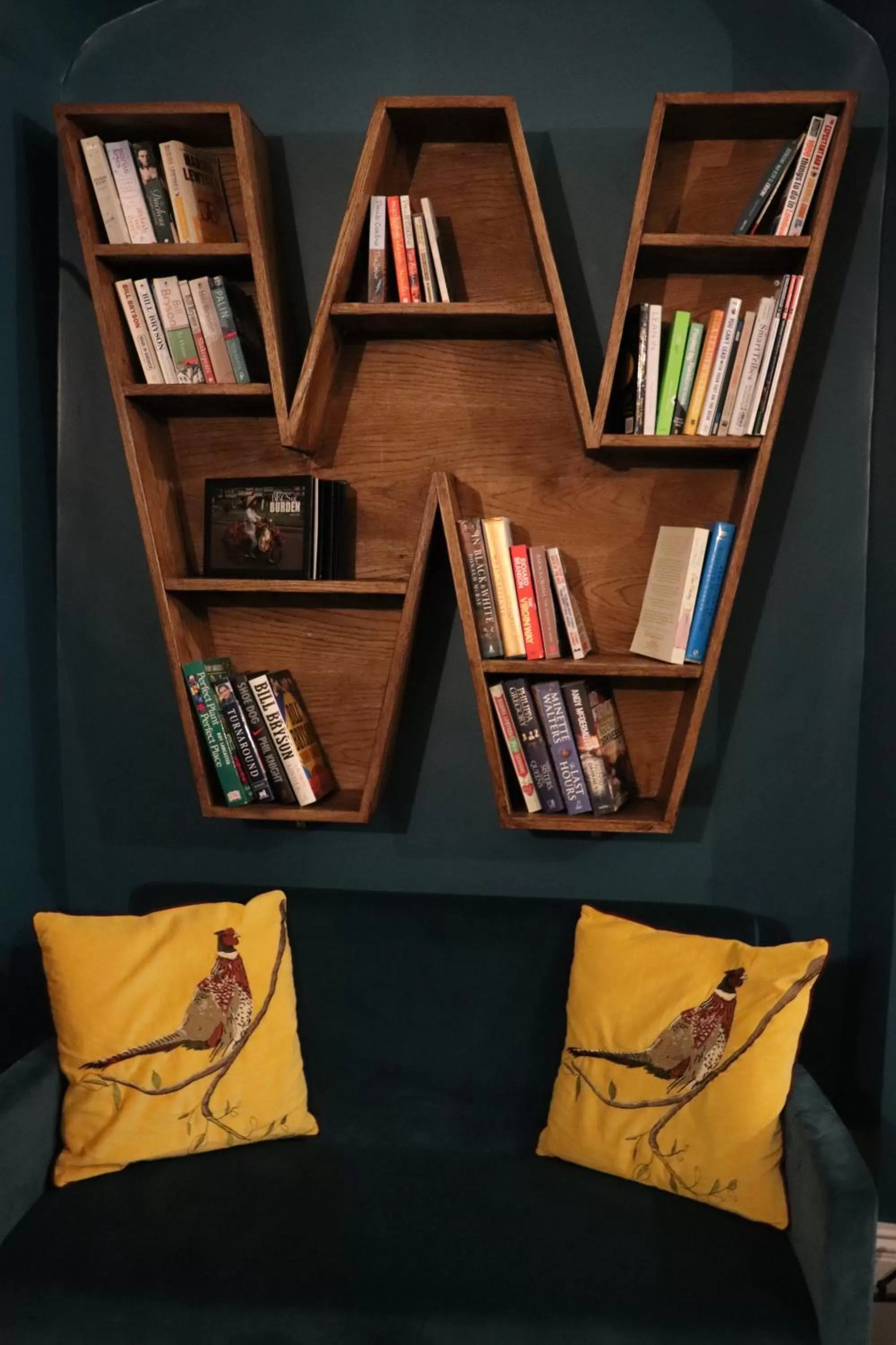 Library in Wisteria Hotel